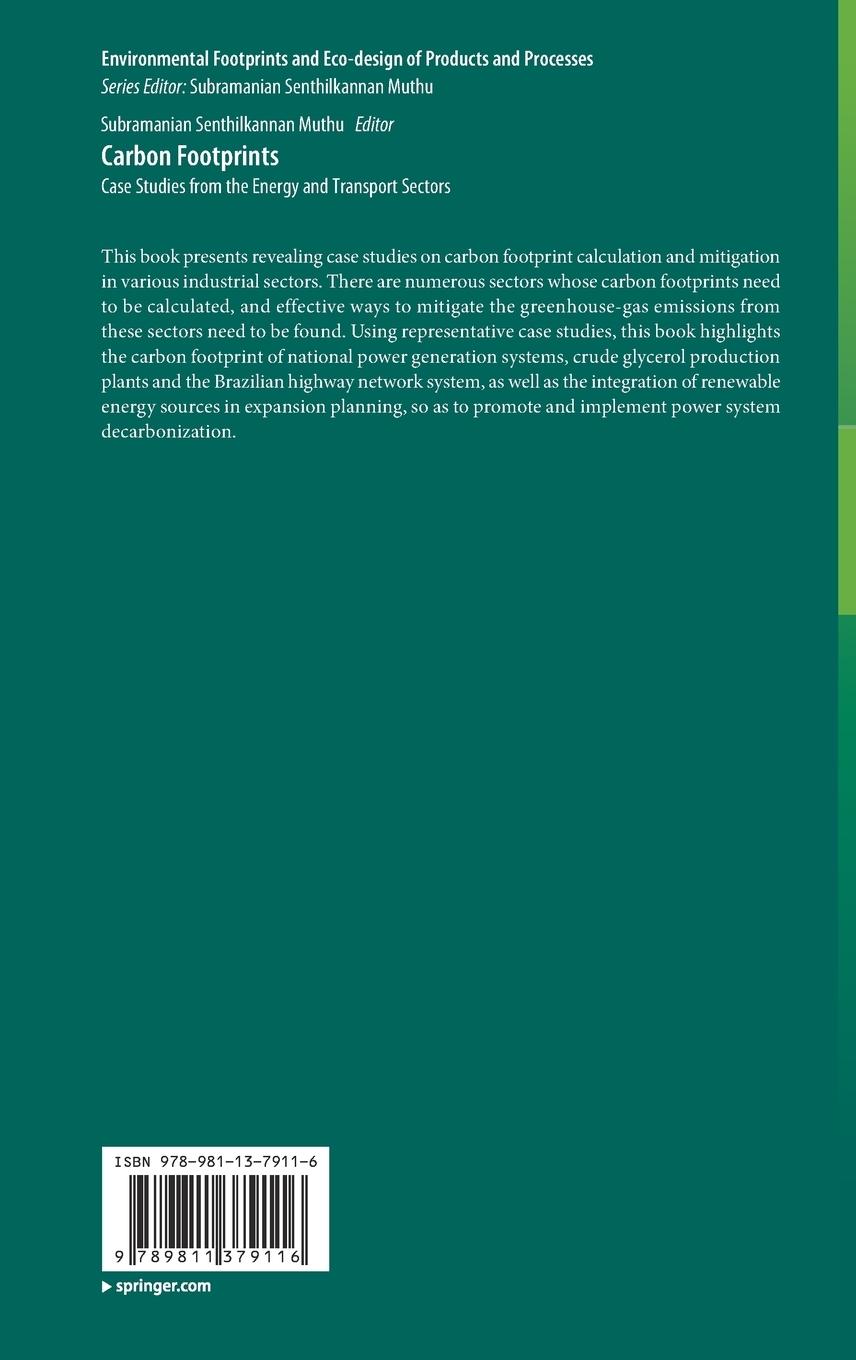 Rückseitencover Carbon Footprints