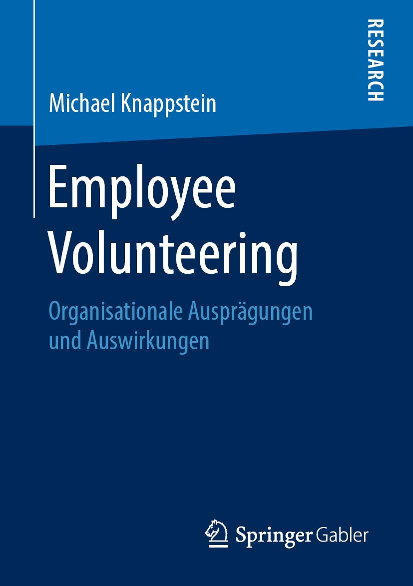 Vorderes Coverbild Employee Volunteering