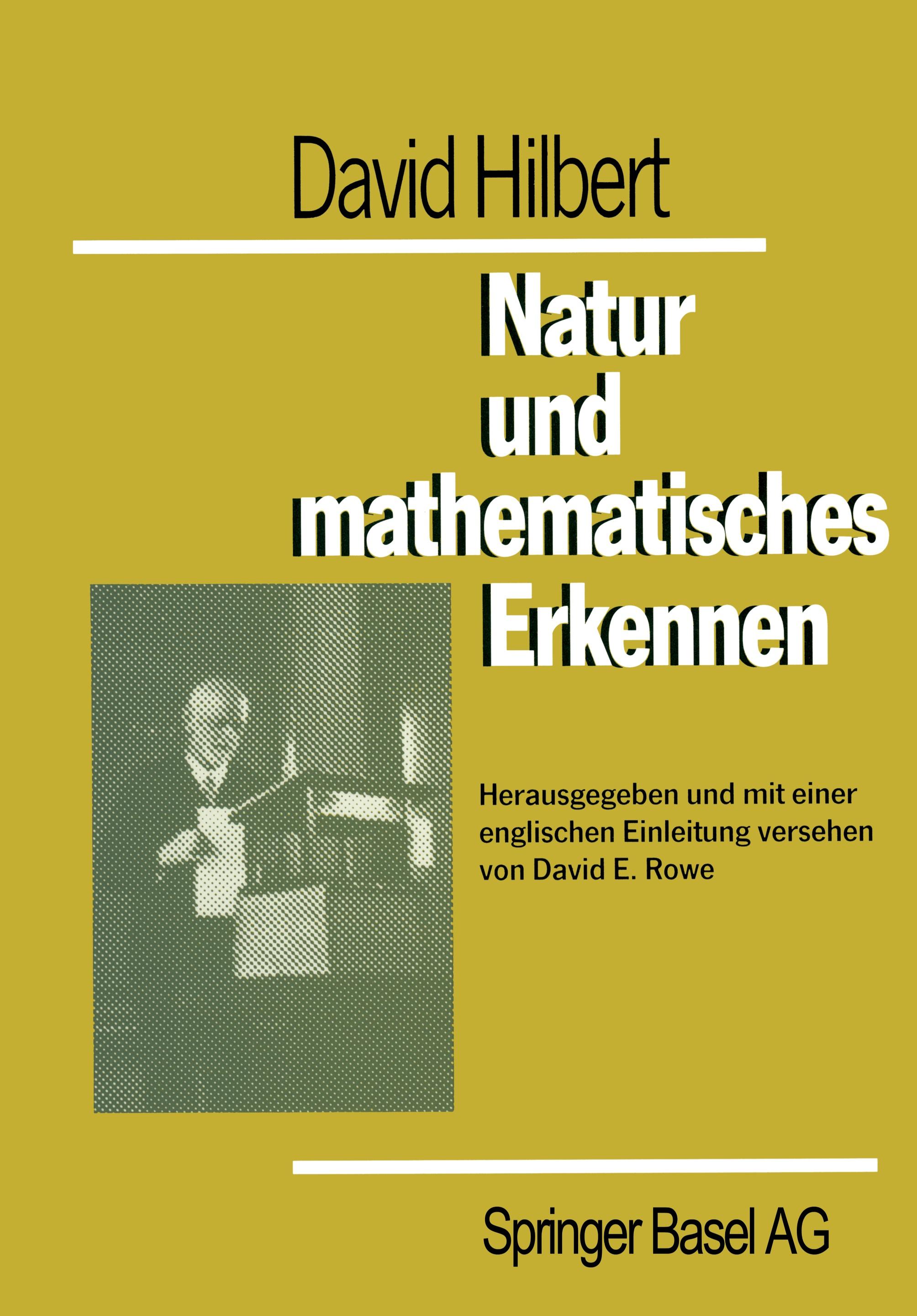 Vorderes Coverbild David Hilbert Natur und mathematisches Erkennen
