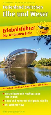 Vorderes Coverbild Ferienland zwischen Elbe und Weser 1:160 000