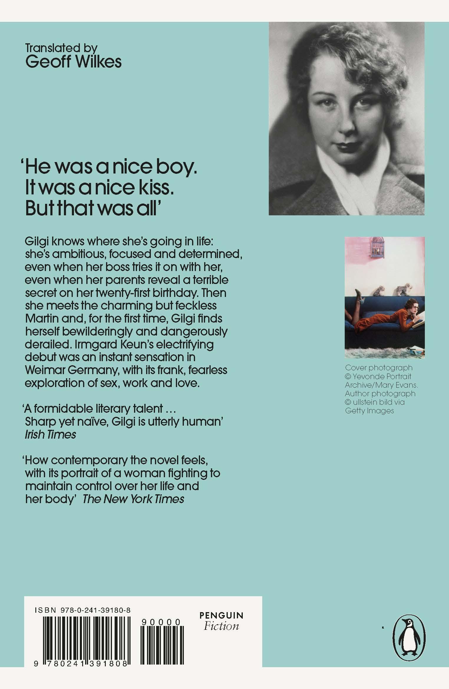 Rückseitencover Gilgi, One of Us