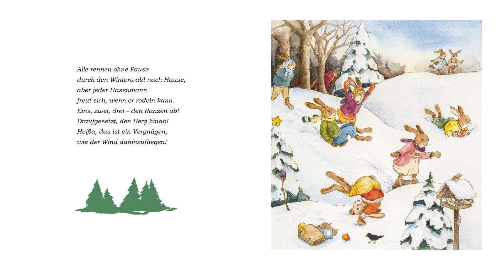 Beispielinhalt (Bild) Die Häschenschule 5: Winter in der Häschenschule