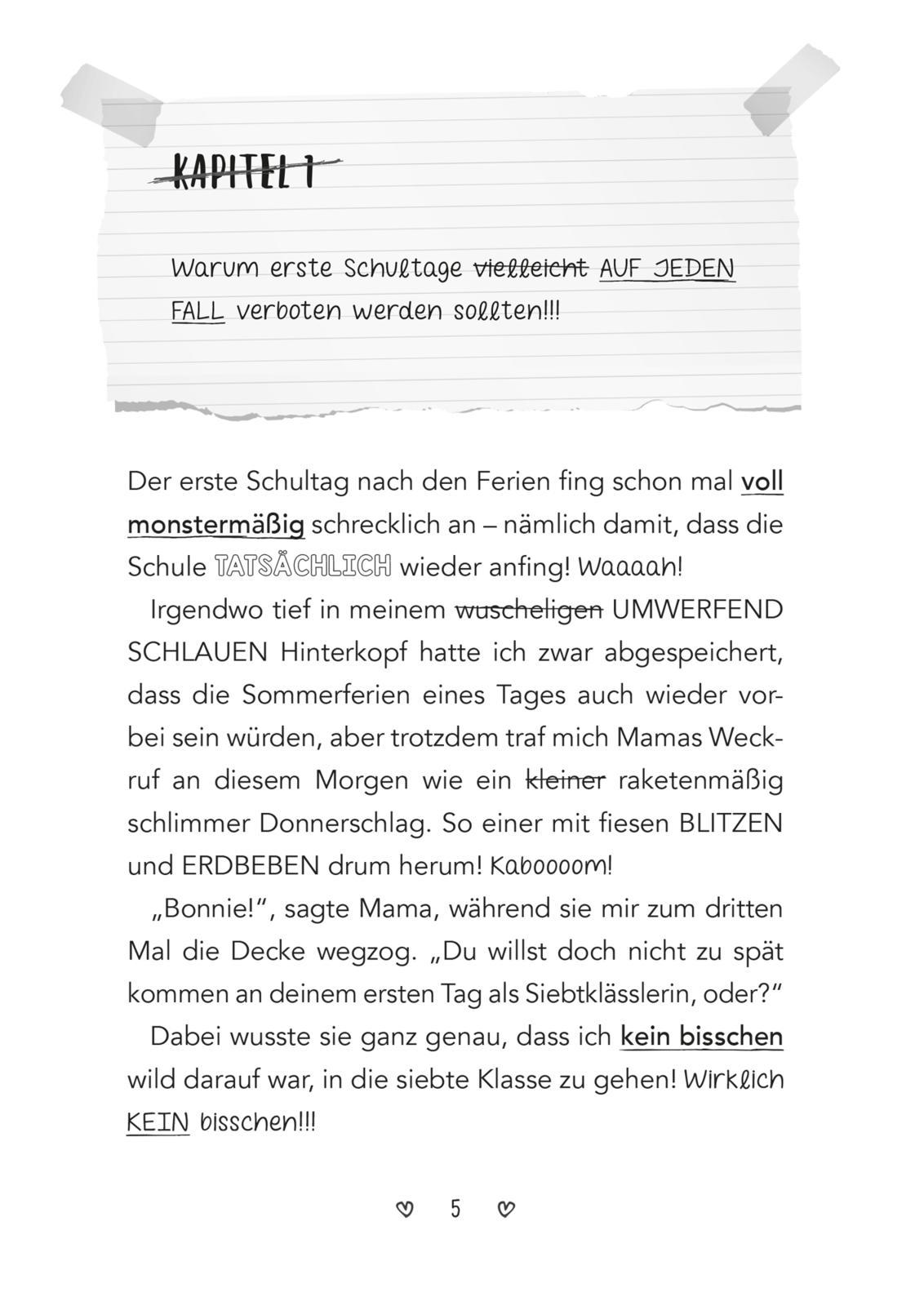 Beispielinhalt (Bild) Schwesterherzen 2: Auf Klassenfahrt