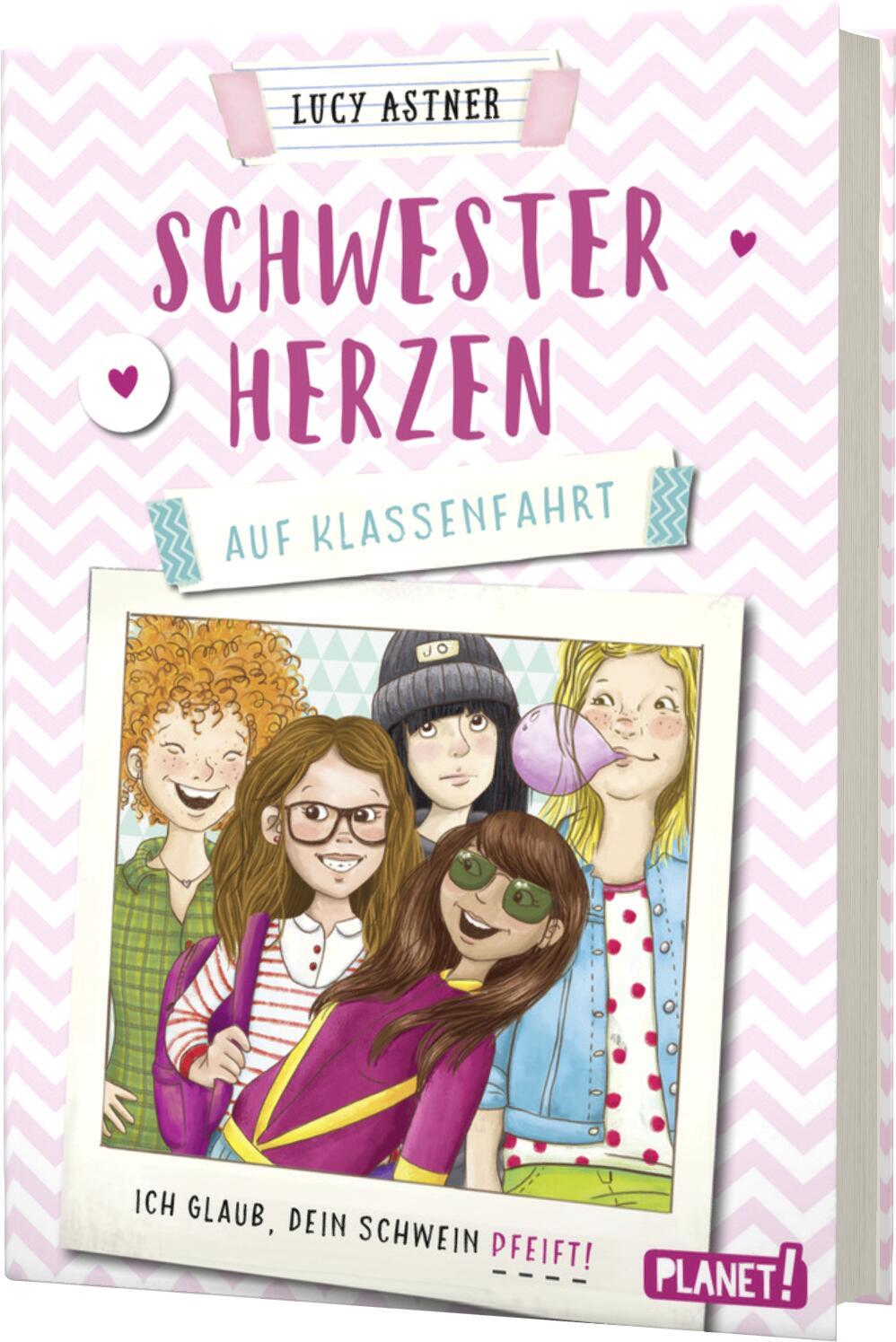 Vorderes Coverbild Schwesterherzen 2: Auf Klassenfahrt