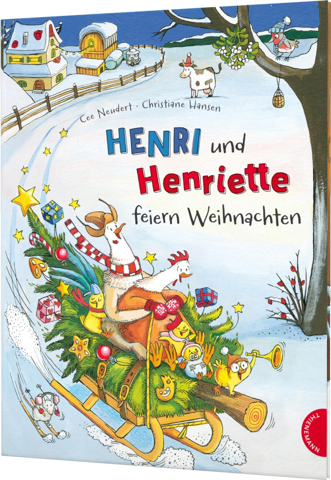 Vorderes Coverbild Henri und Henriette: Henri und Henriette feiern Weihnachten