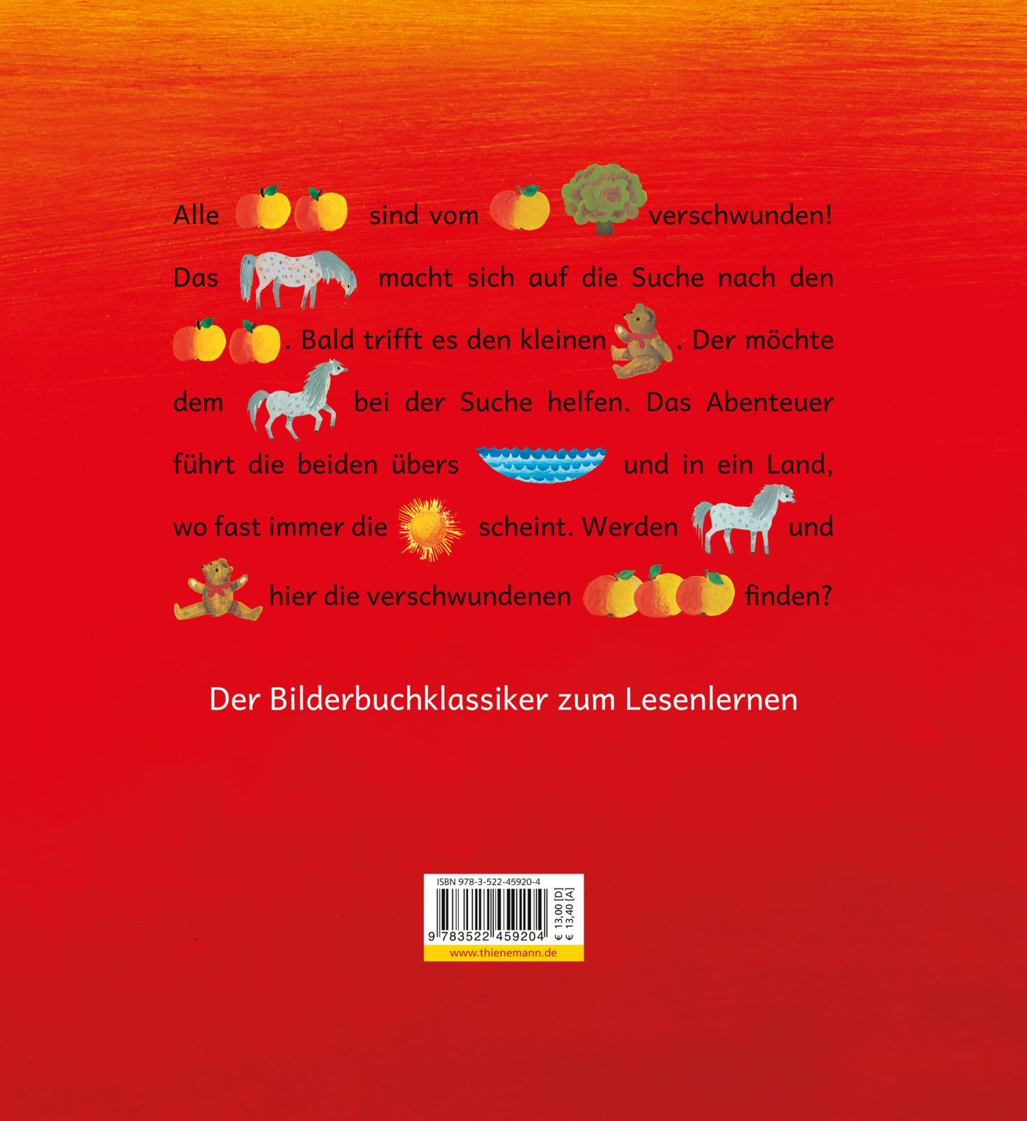 Rückseitencover Pony, Bär und Apfelbaum