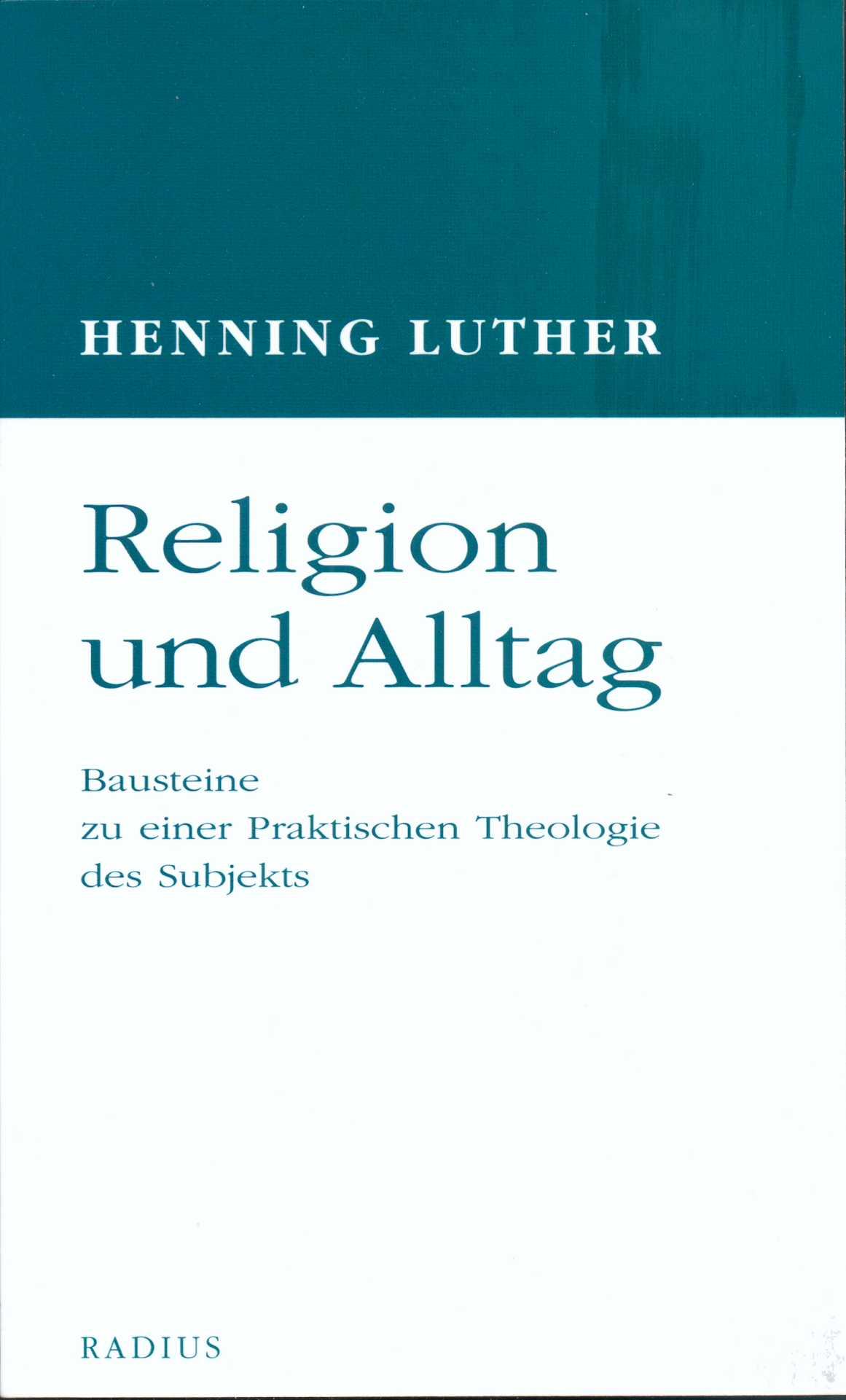Vorderes Coverbild Religion und Alltag