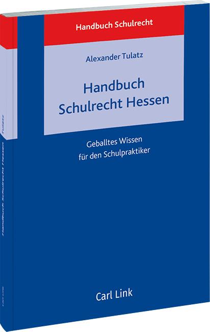Vorderes Coverbild Handbuch Schulrecht Hessen
