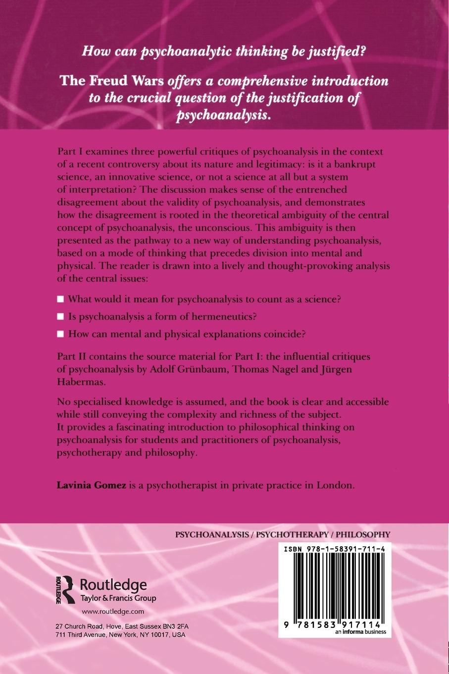 Rückseitencover The Freud Wars