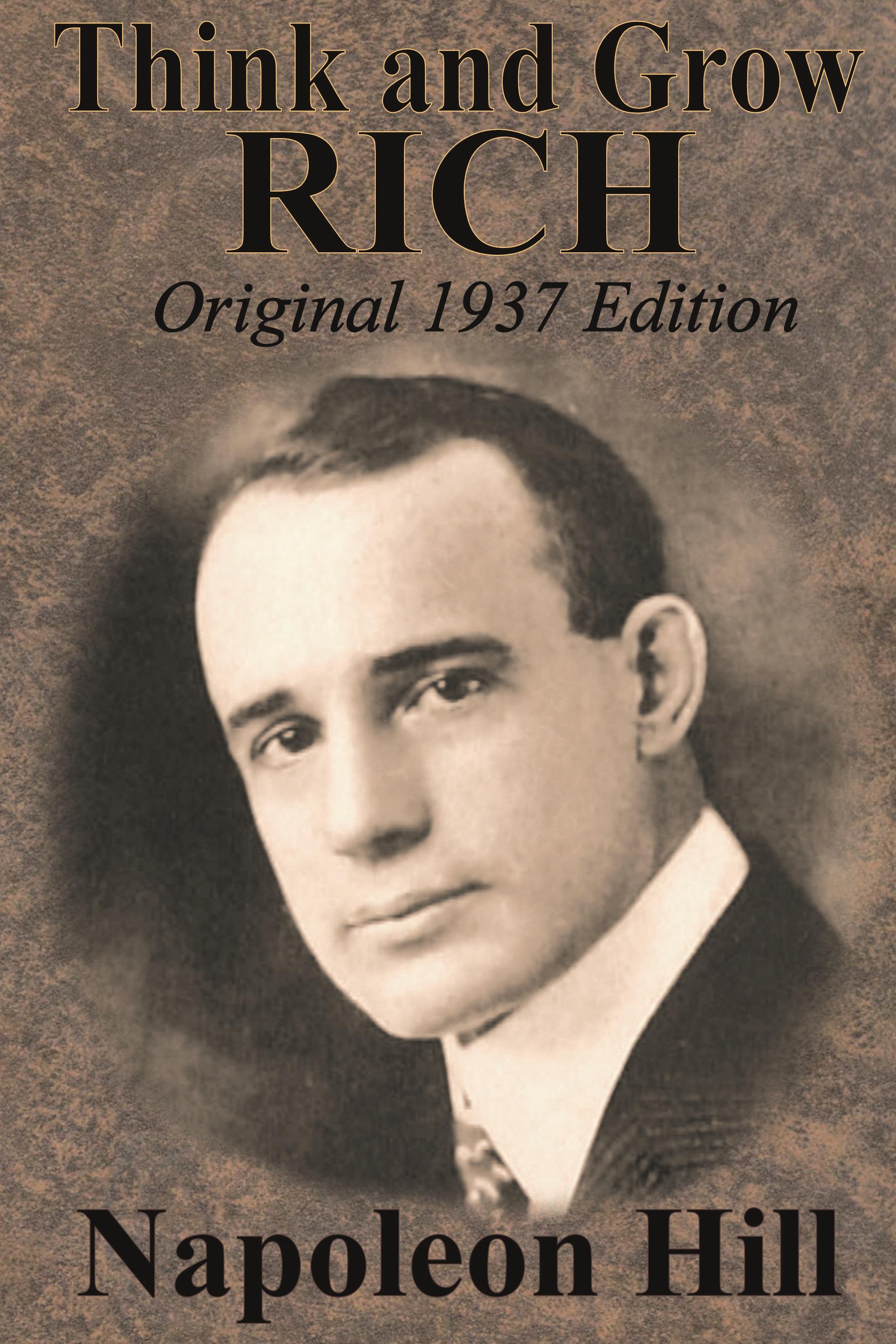 Vorderes Coverbild Think And Grow Rich Original 1937 Edition