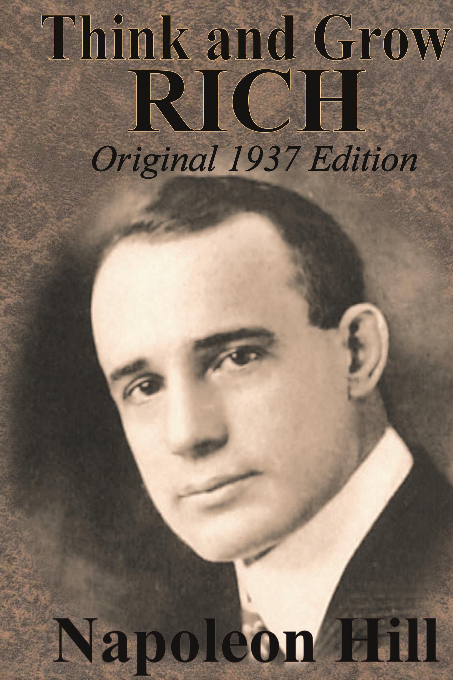 Vorderes Coverbild Think And Grow Rich Original 1937 Edition