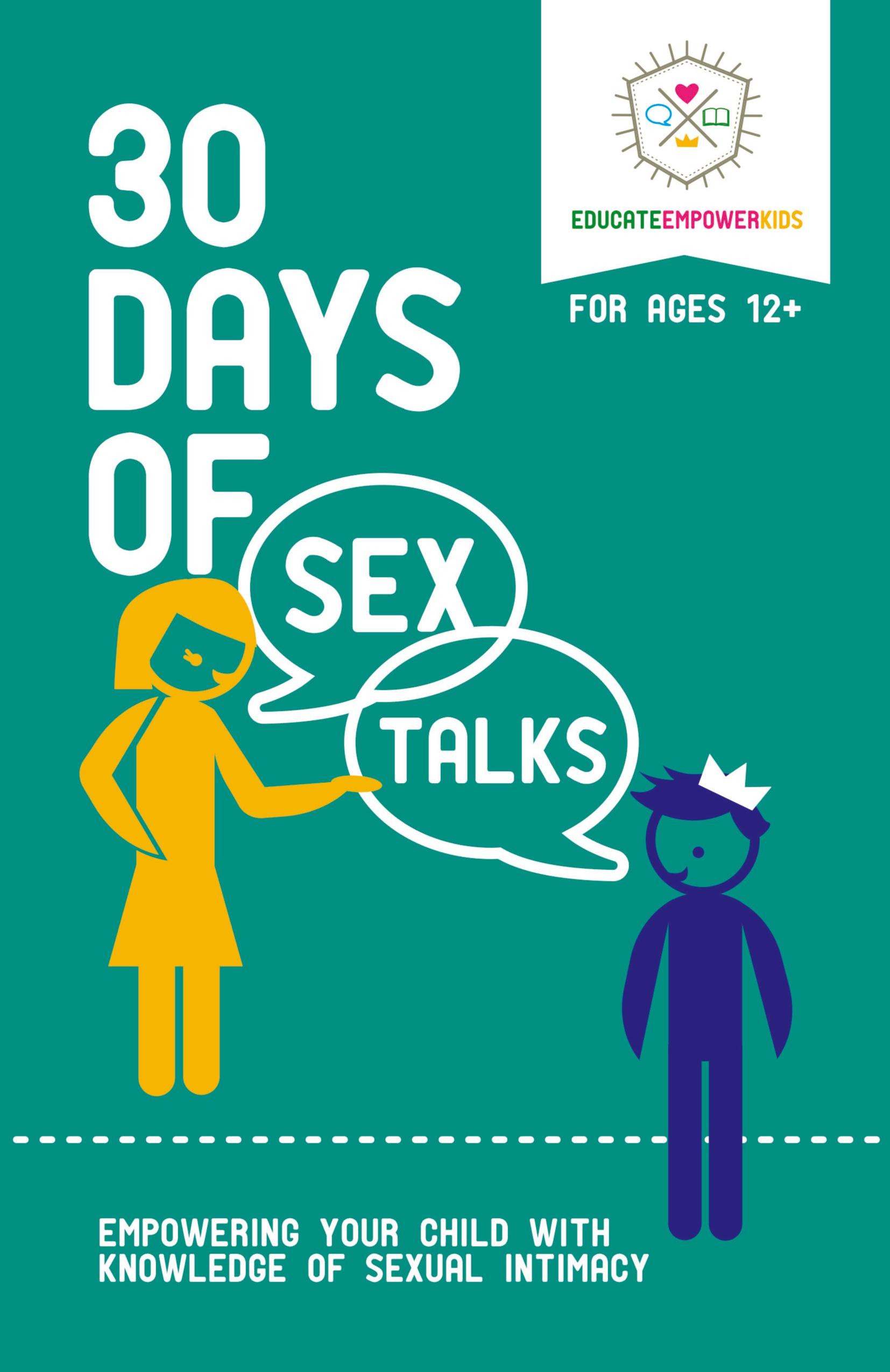 Vorderes Coverbild 30 Days of Sex Talks for Ages 12+