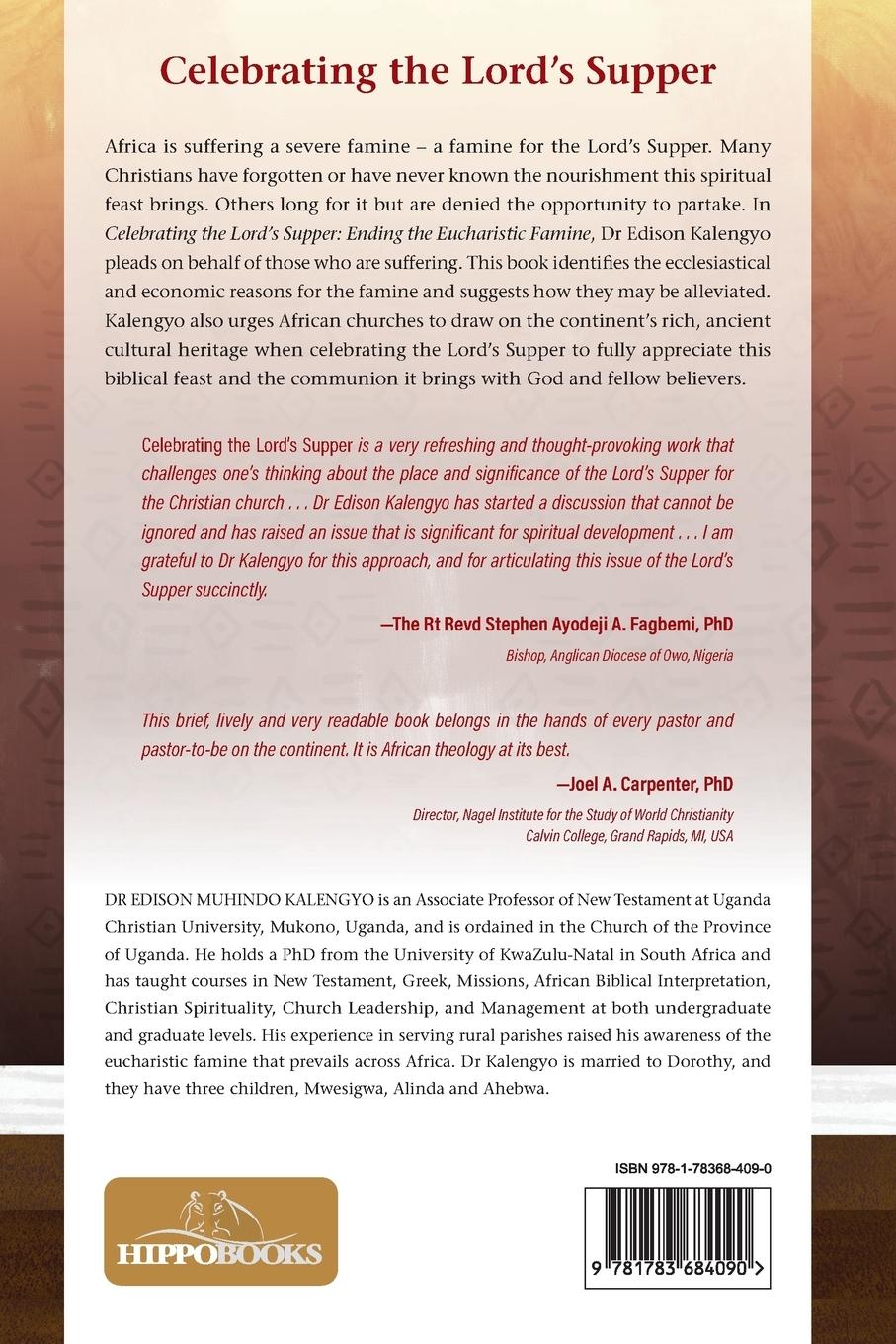 Rückseitencover Celebrating the Lord's Supper