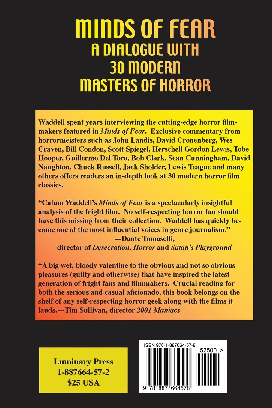 Rückseitencover Minds of Fear