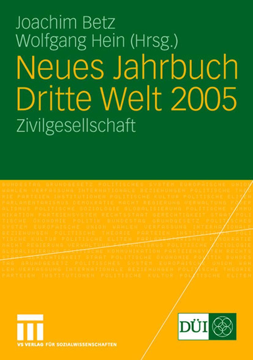 Vorderes Coverbild Neues Jahrbuch Dritte Welt 2005