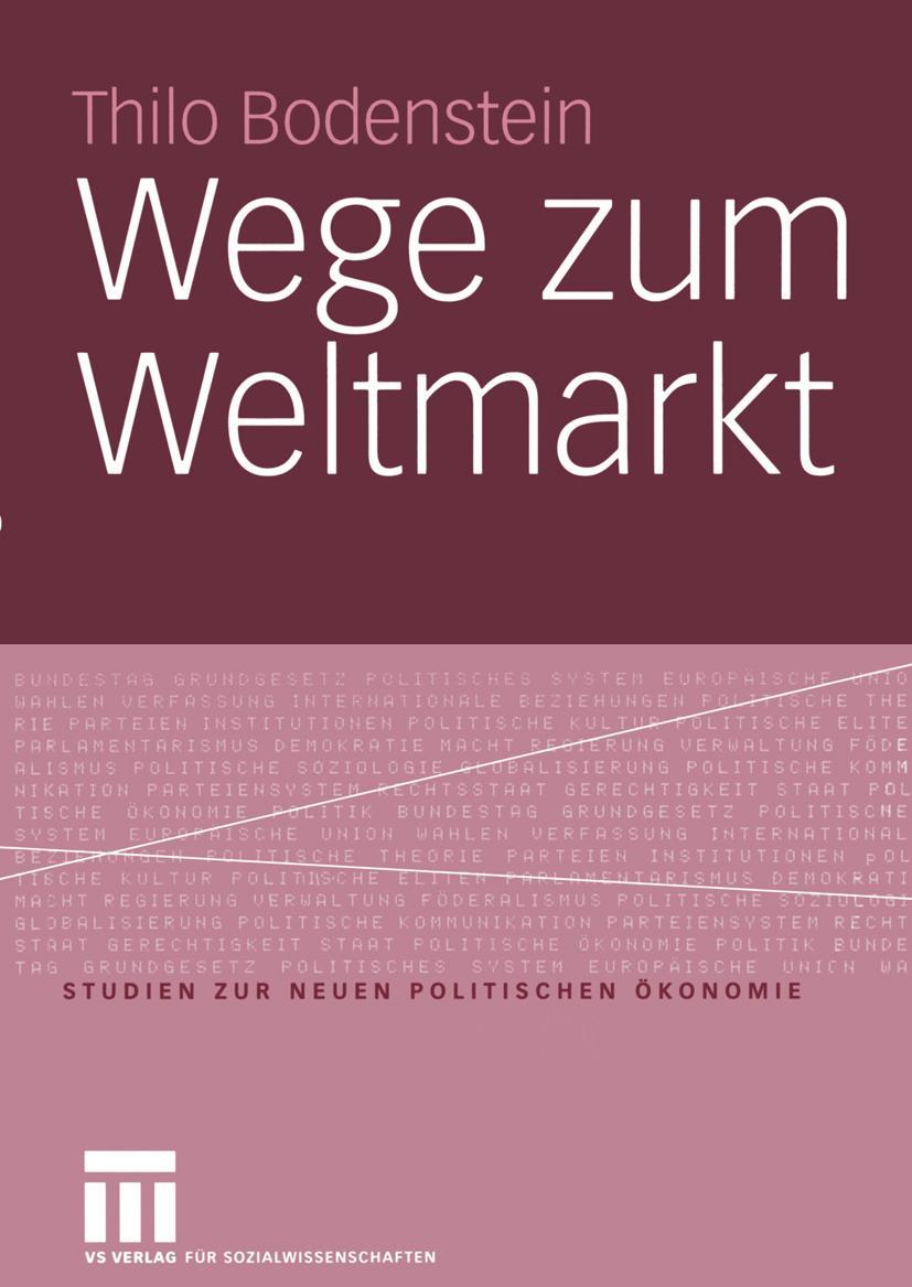 Vorderes Coverbild Wege zum Weltmarkt