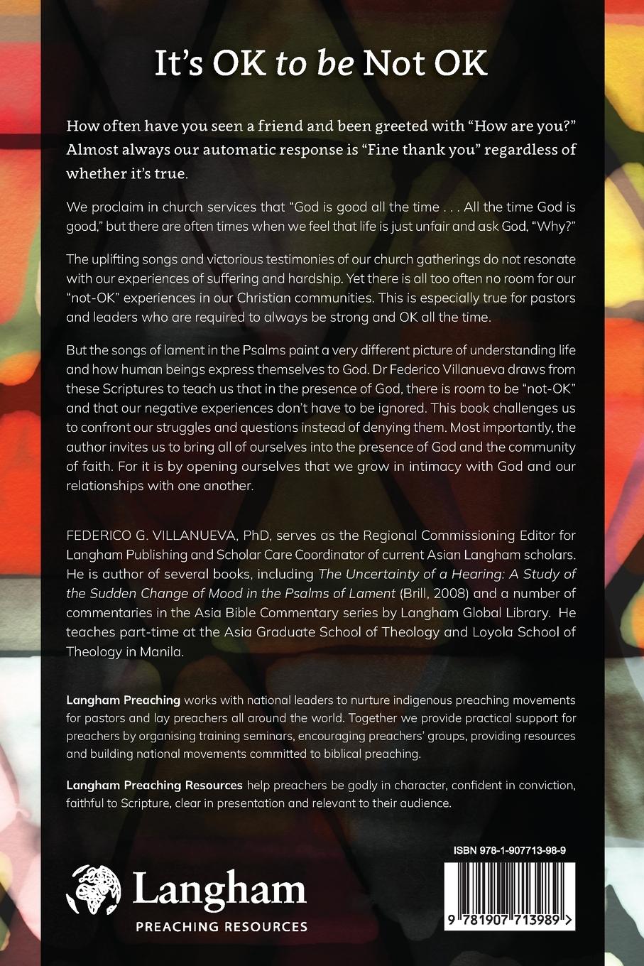 Rückseitencover It's OK to Be Not OK