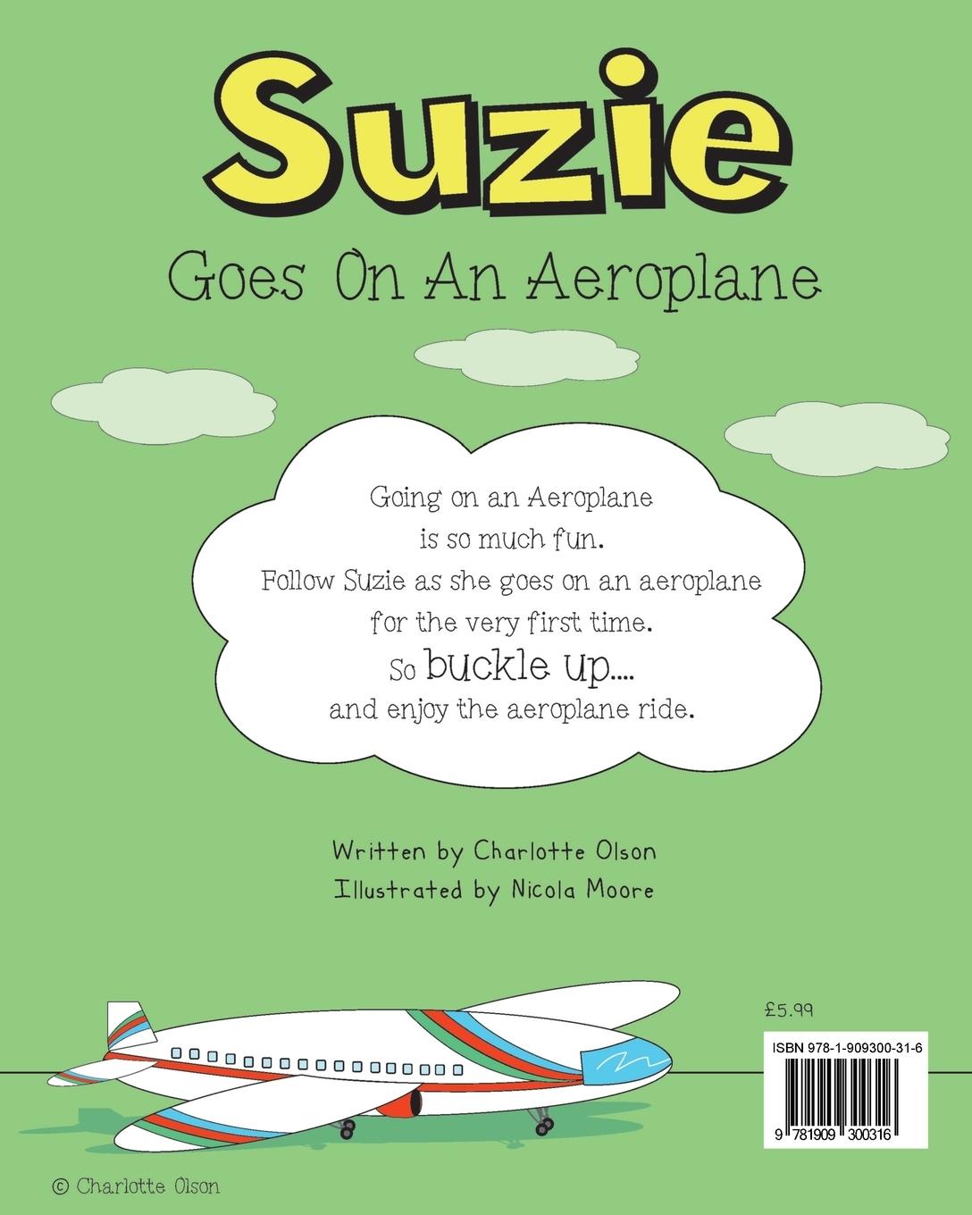 Rückseitencover Suzie Goes on an Aeroplane