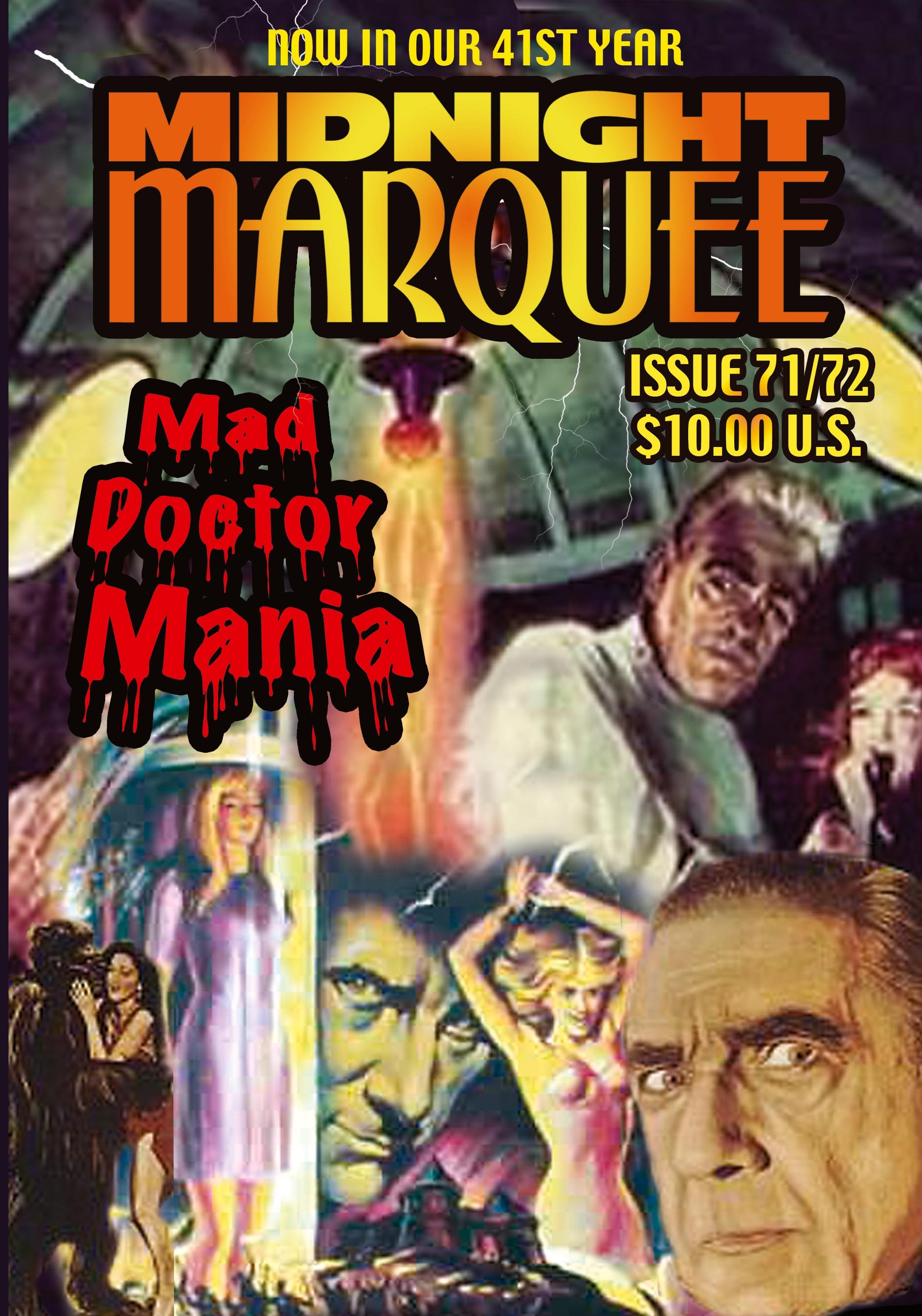 Vorderes Coverbild Midnight Marquee 71/72