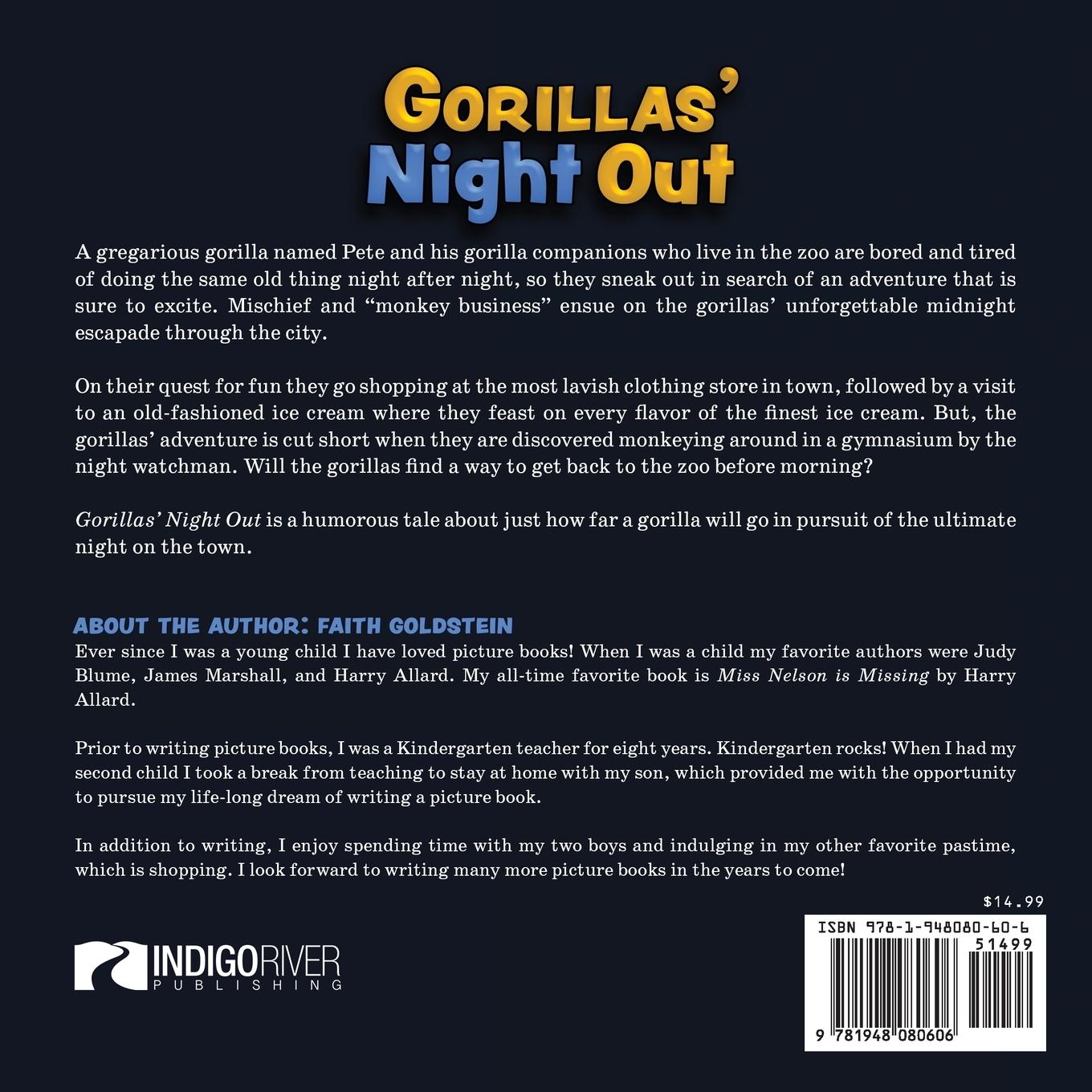 Rückseitencover Gorillas' Night Out