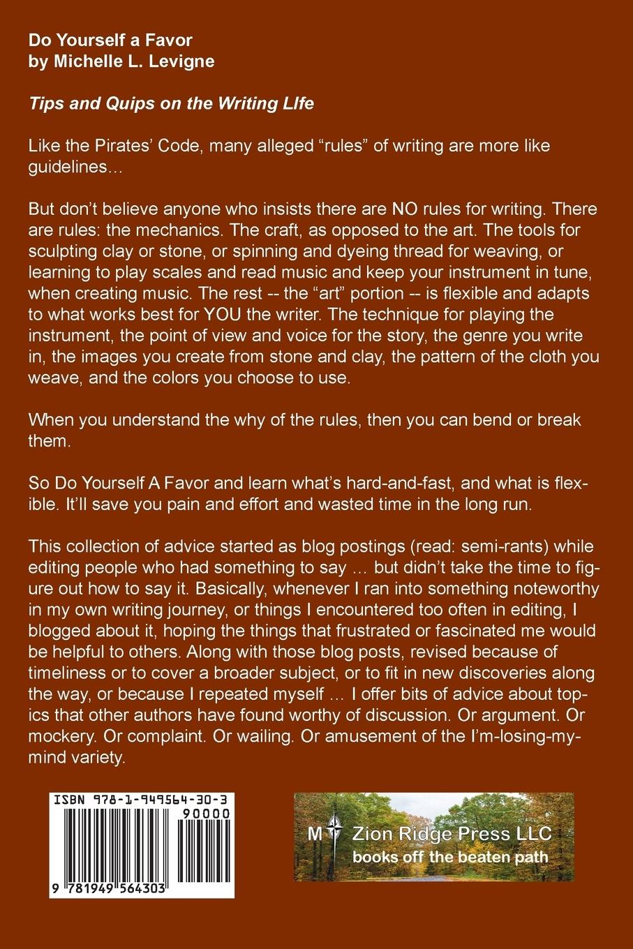 Rückseitencover Do Yourself a Favor