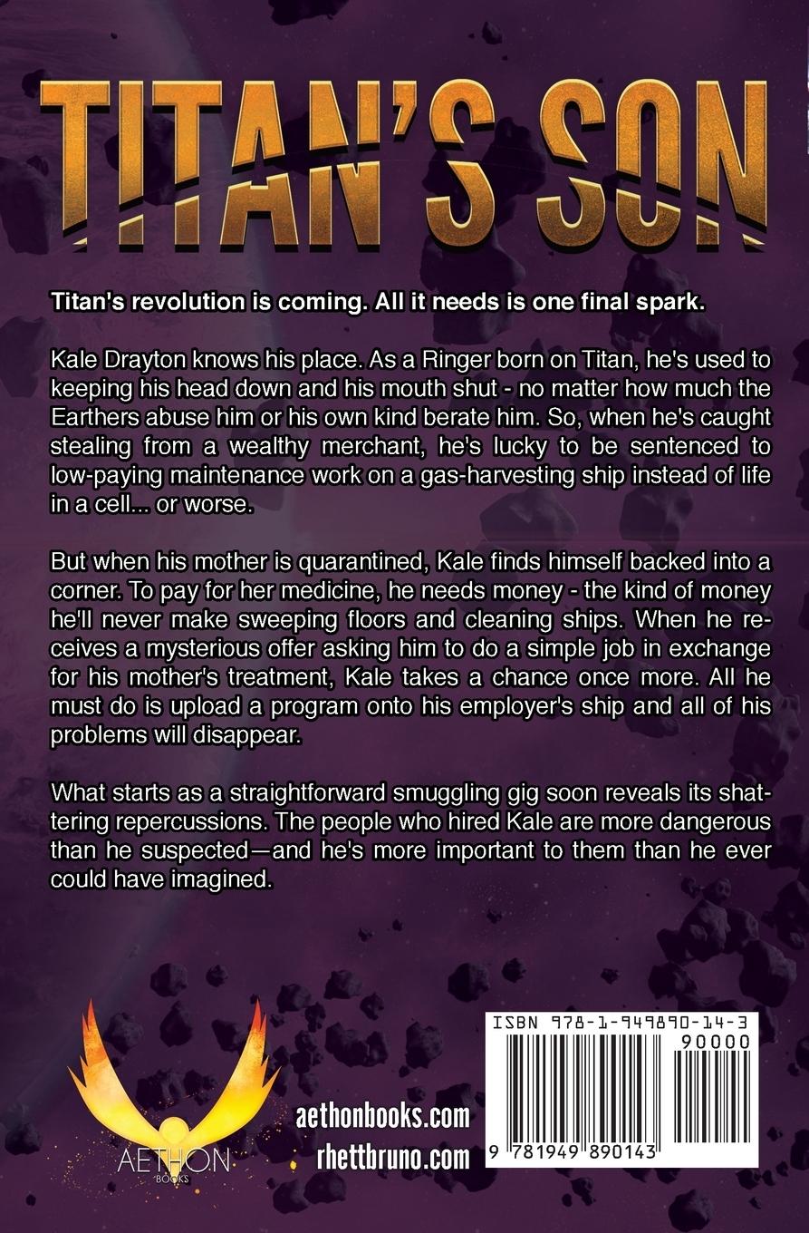 Rückseitencover Titan's Son