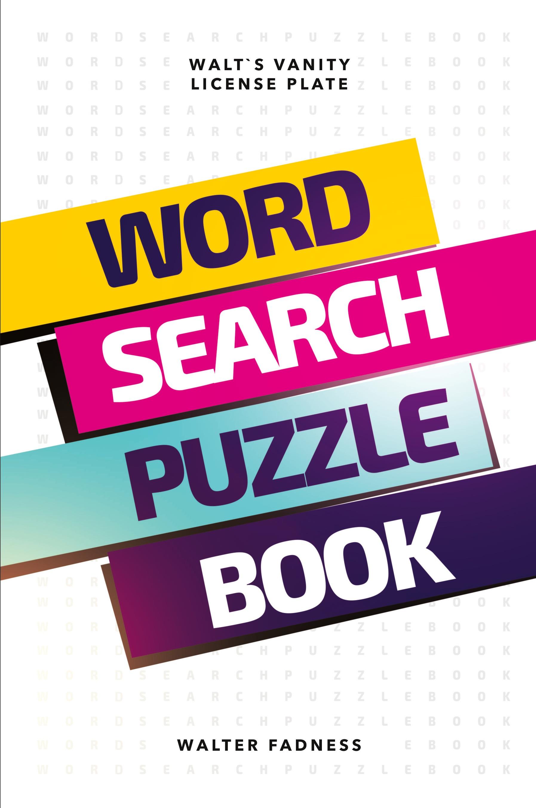 Vorderes Coverbild Word Search Puzzle Book