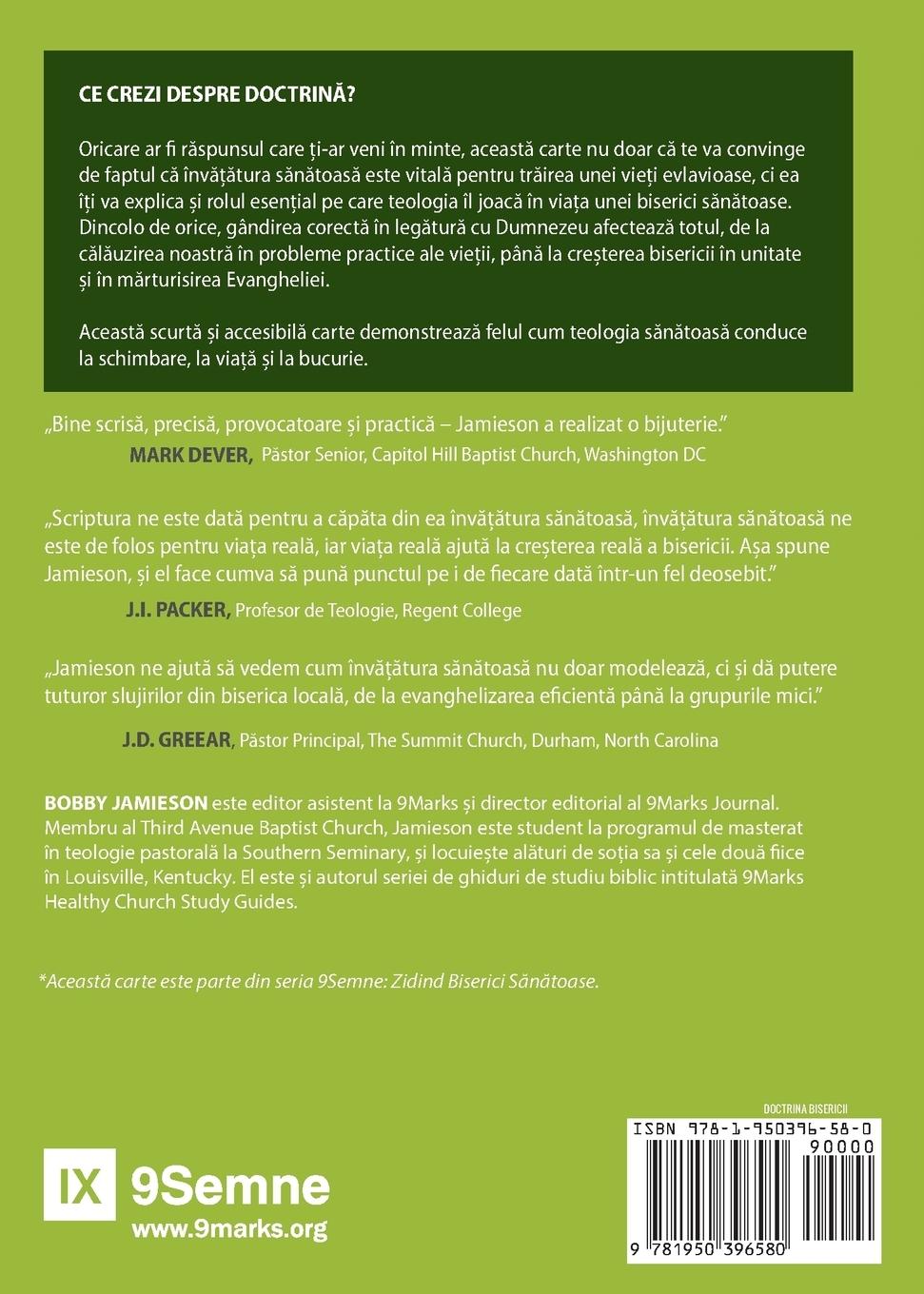 Rückseitencover Sound Doctrine / Înv¿t¿tura S¿n¿toas¿