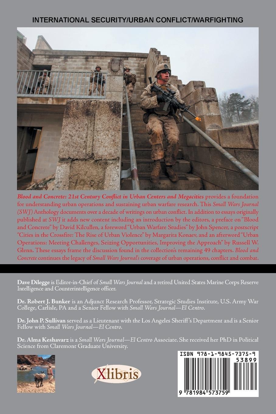 Rückseitencover Blood and Concrete