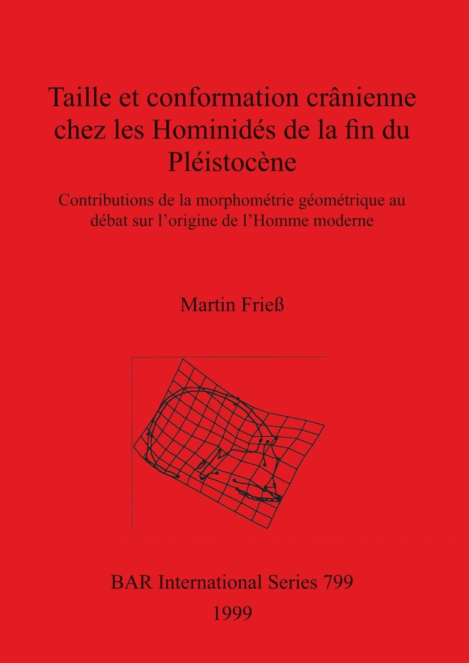 Vorderes Coverbild Taille et conformation crânienne chez les Hominidés de la fin du Pléistocène