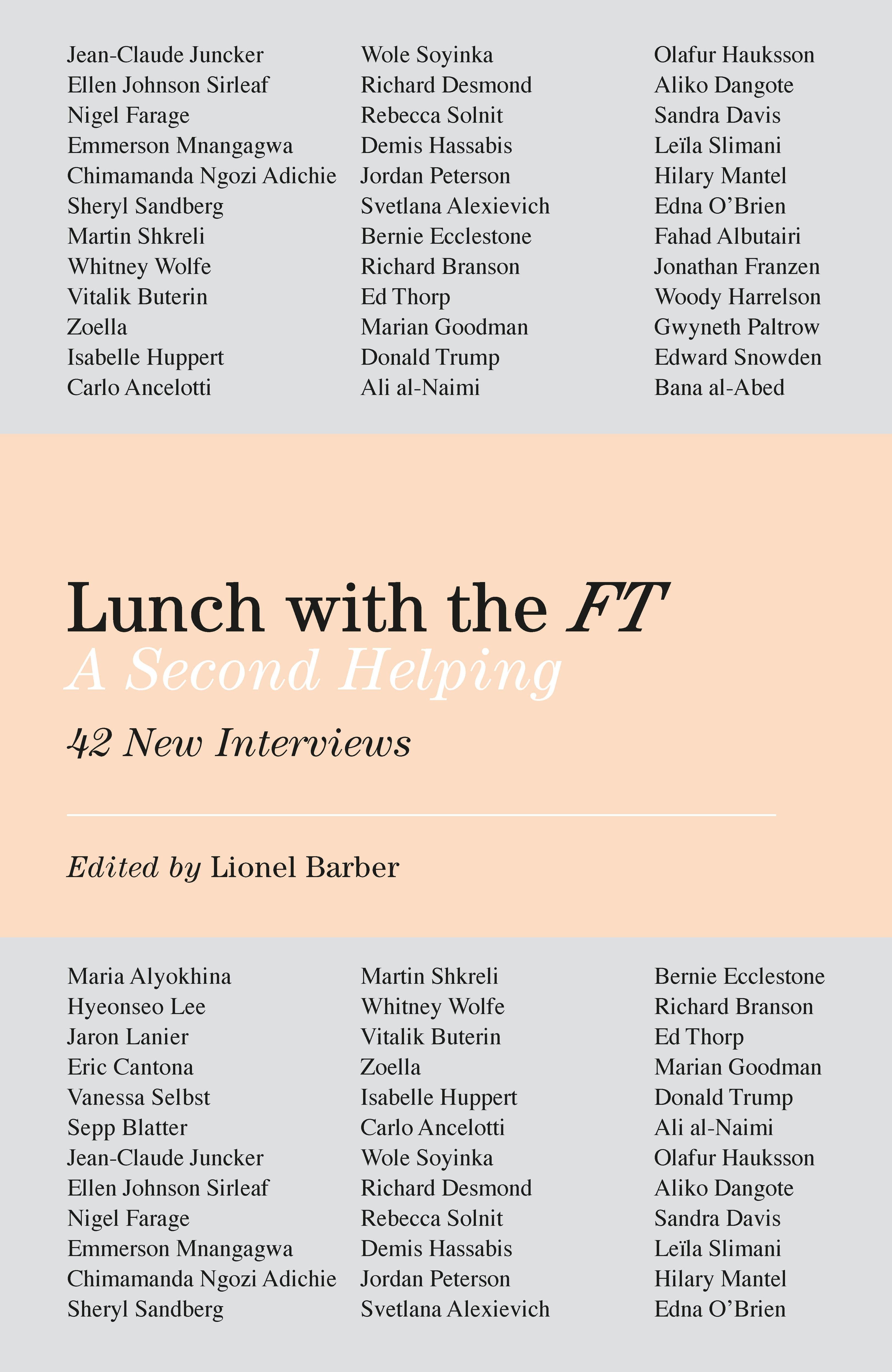Vorderes Coverbild Lunch with the FT 2
