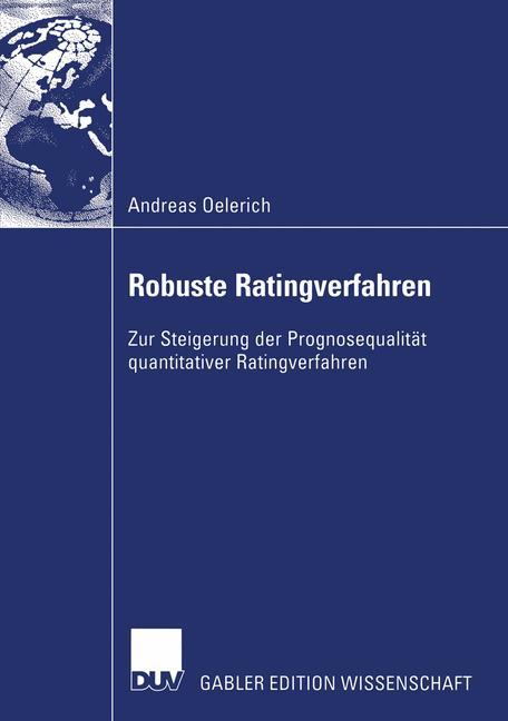 Vorderes Coverbild Robuste Ratingverfahren
