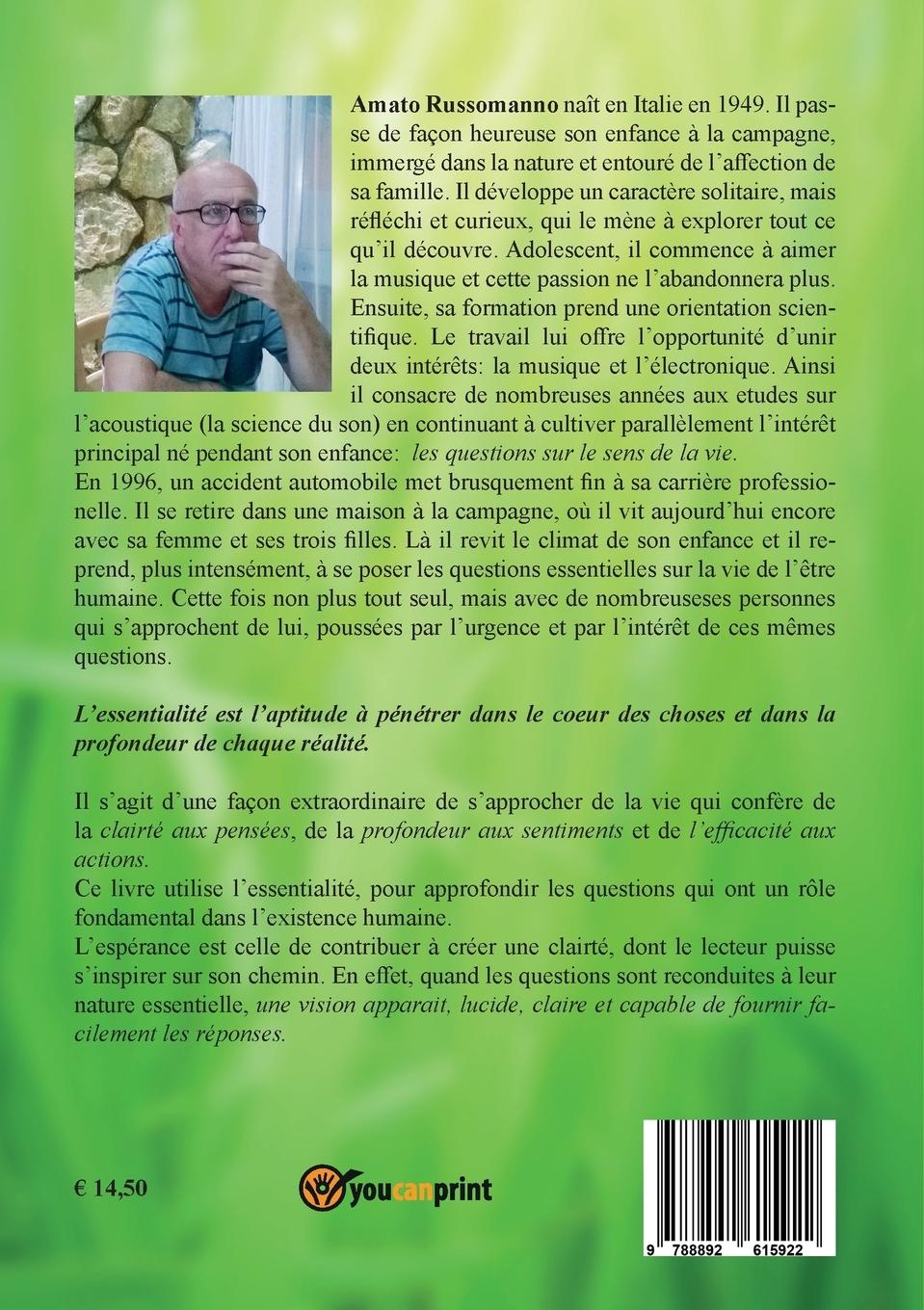 Rückseitencover Essentialité