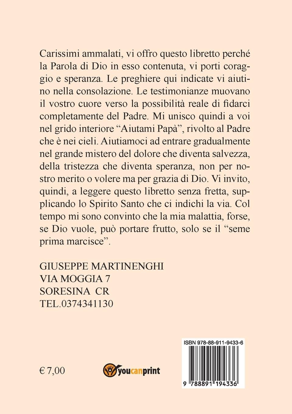 Rückseitencover Aiutami, Padre mio!