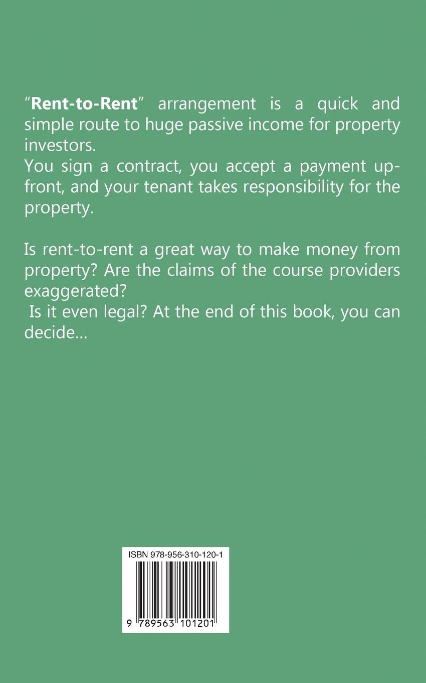 Rückseitencover Rent to Rent