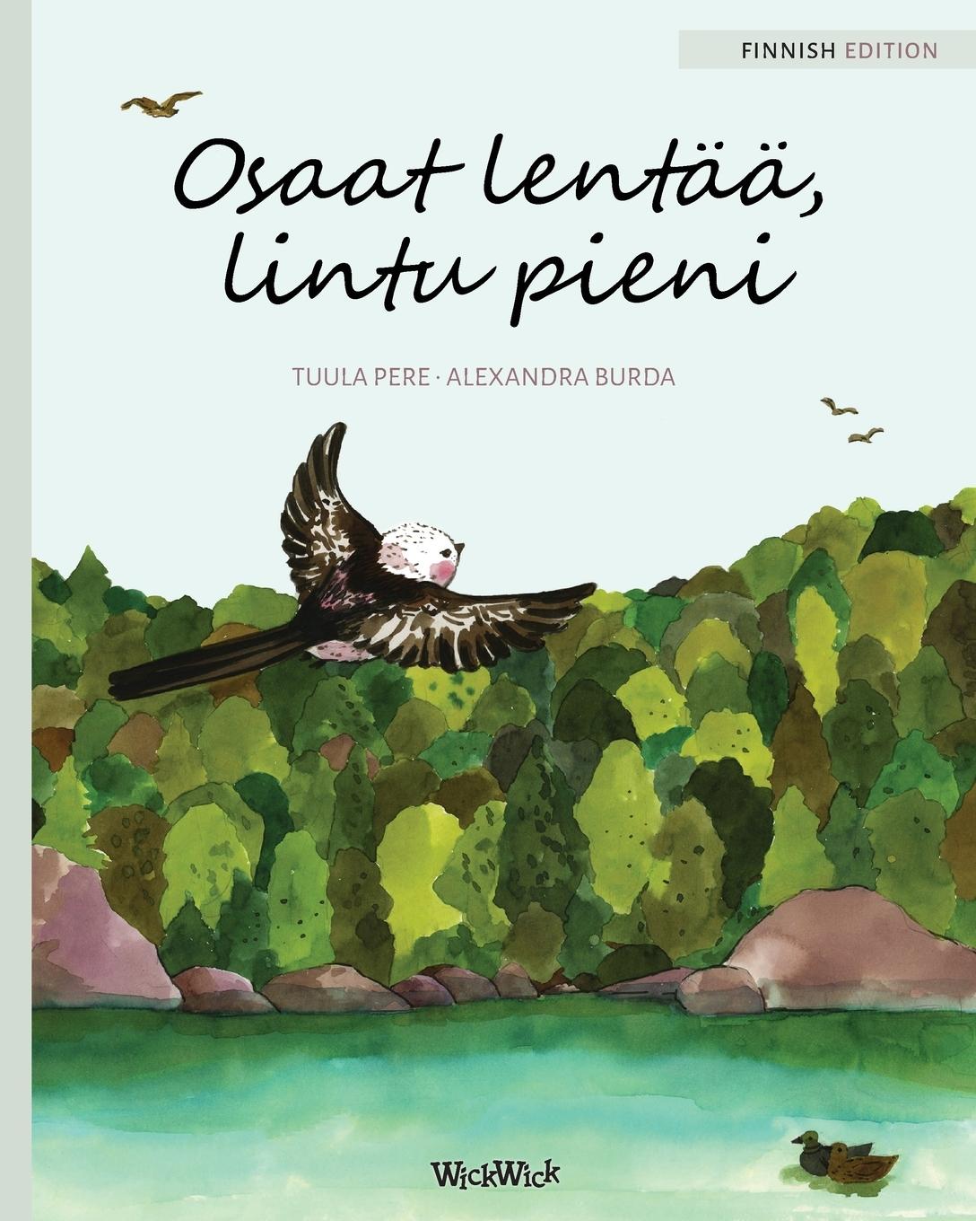 Vorderes Coverbild Osaat lentää, lintu pieni