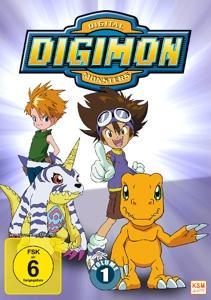 Vorderes Coverbild Digimon Adventure