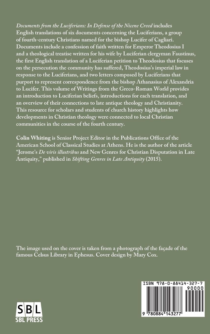 Rückseitencover Documents from the Luciferians