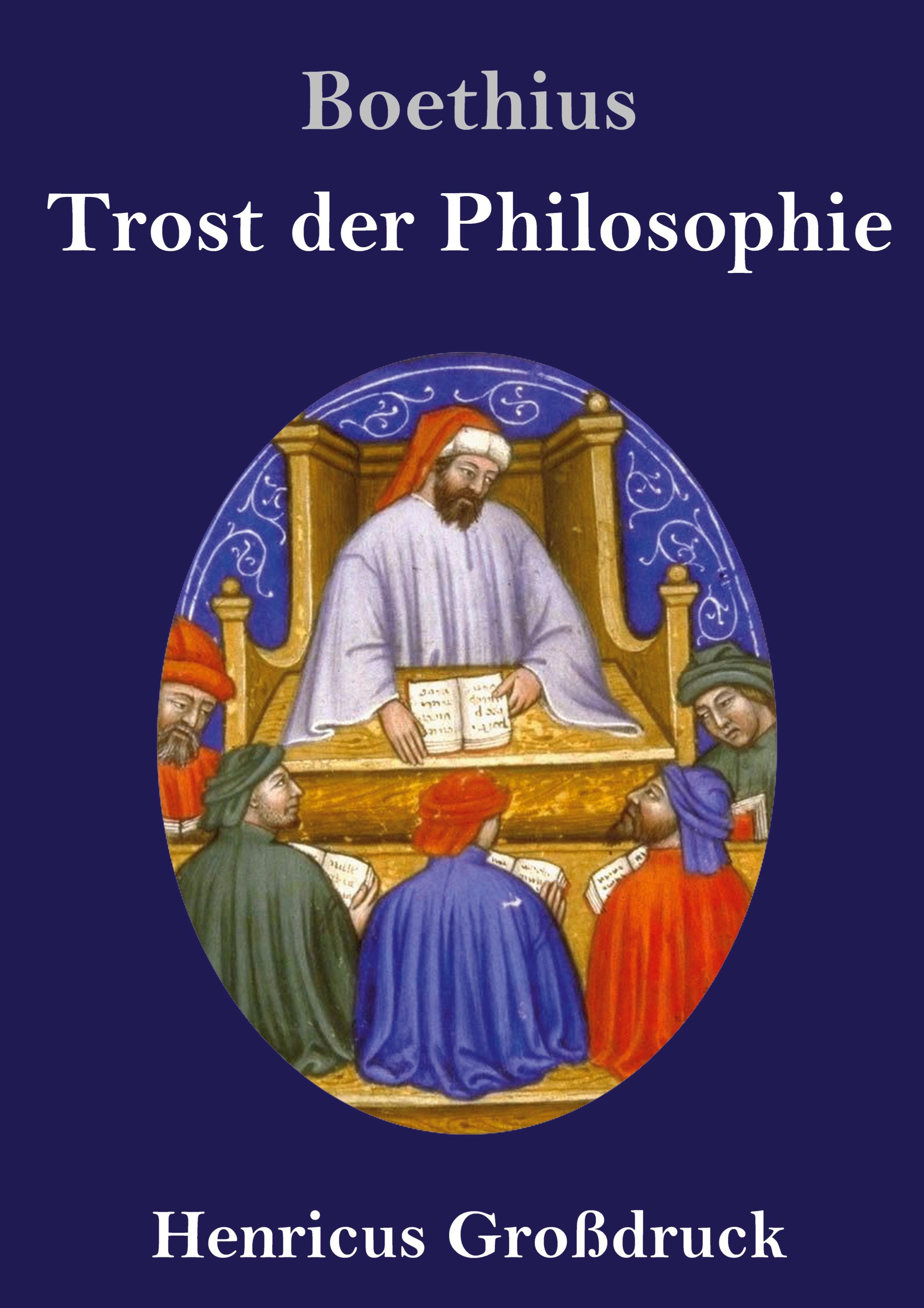 Vorderes Coverbild Trost der Philosophie (Großdruck)