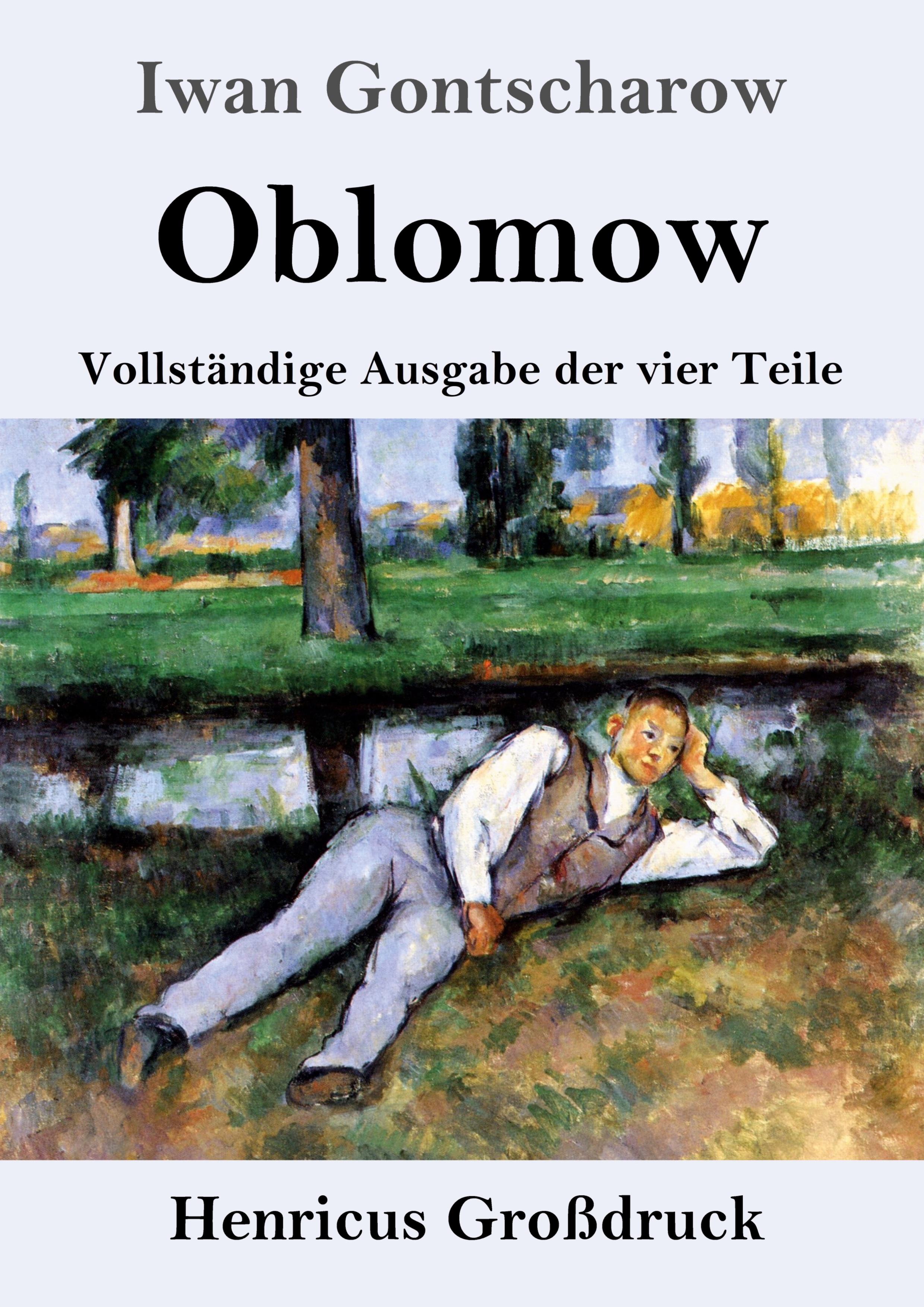 Vorderes Coverbild Oblomow (Großdruck)