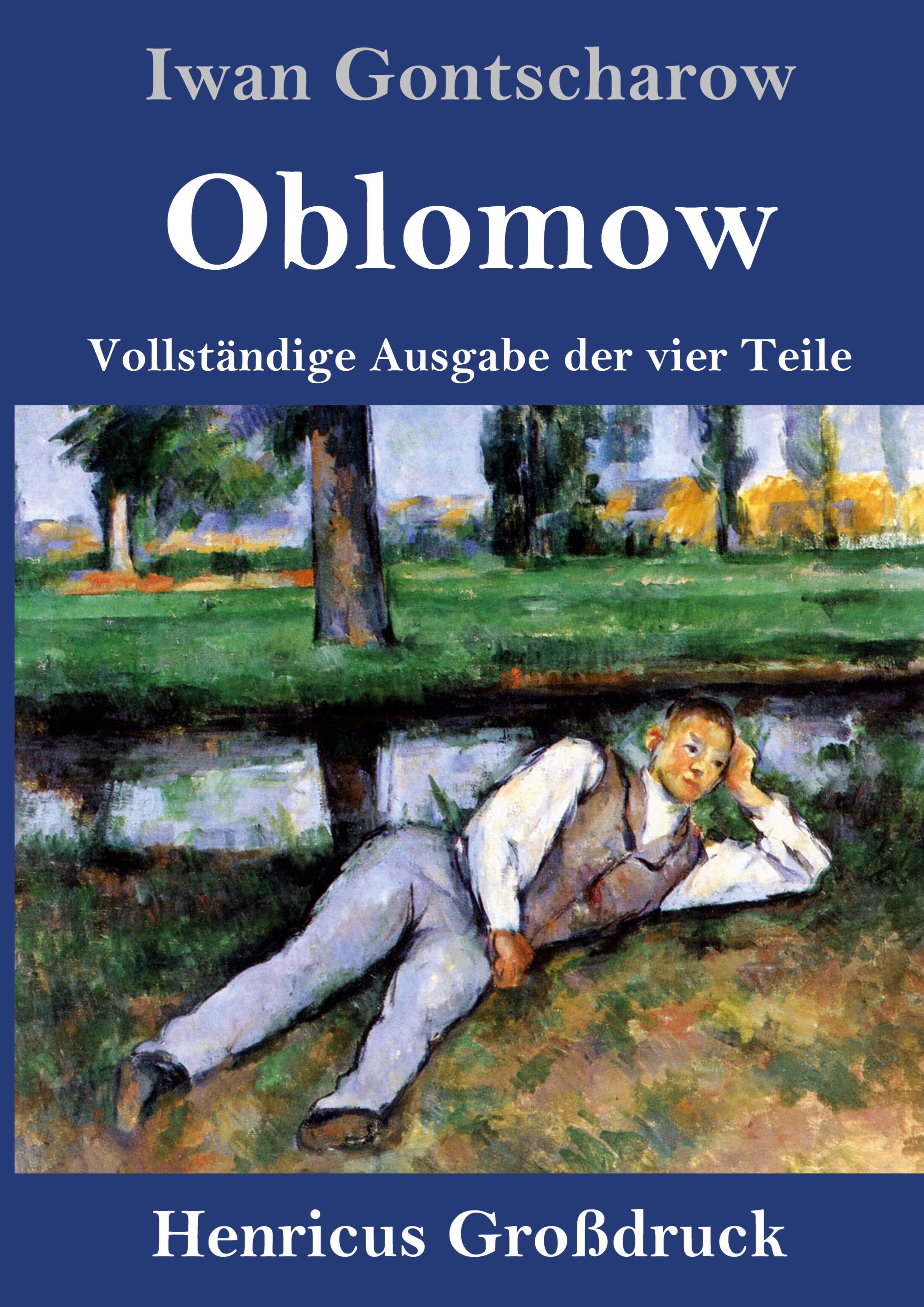 Vorderes Coverbild Oblomow (Großdruck)