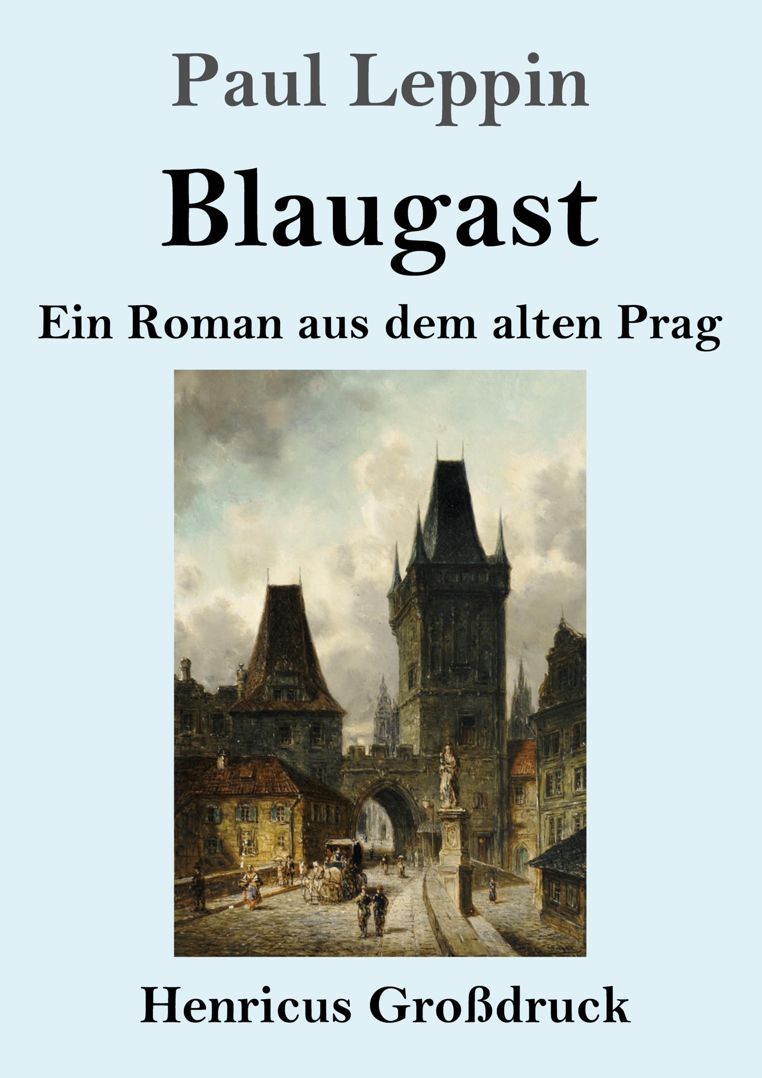 Vorderes Coverbild Blaugast (Großdruck)