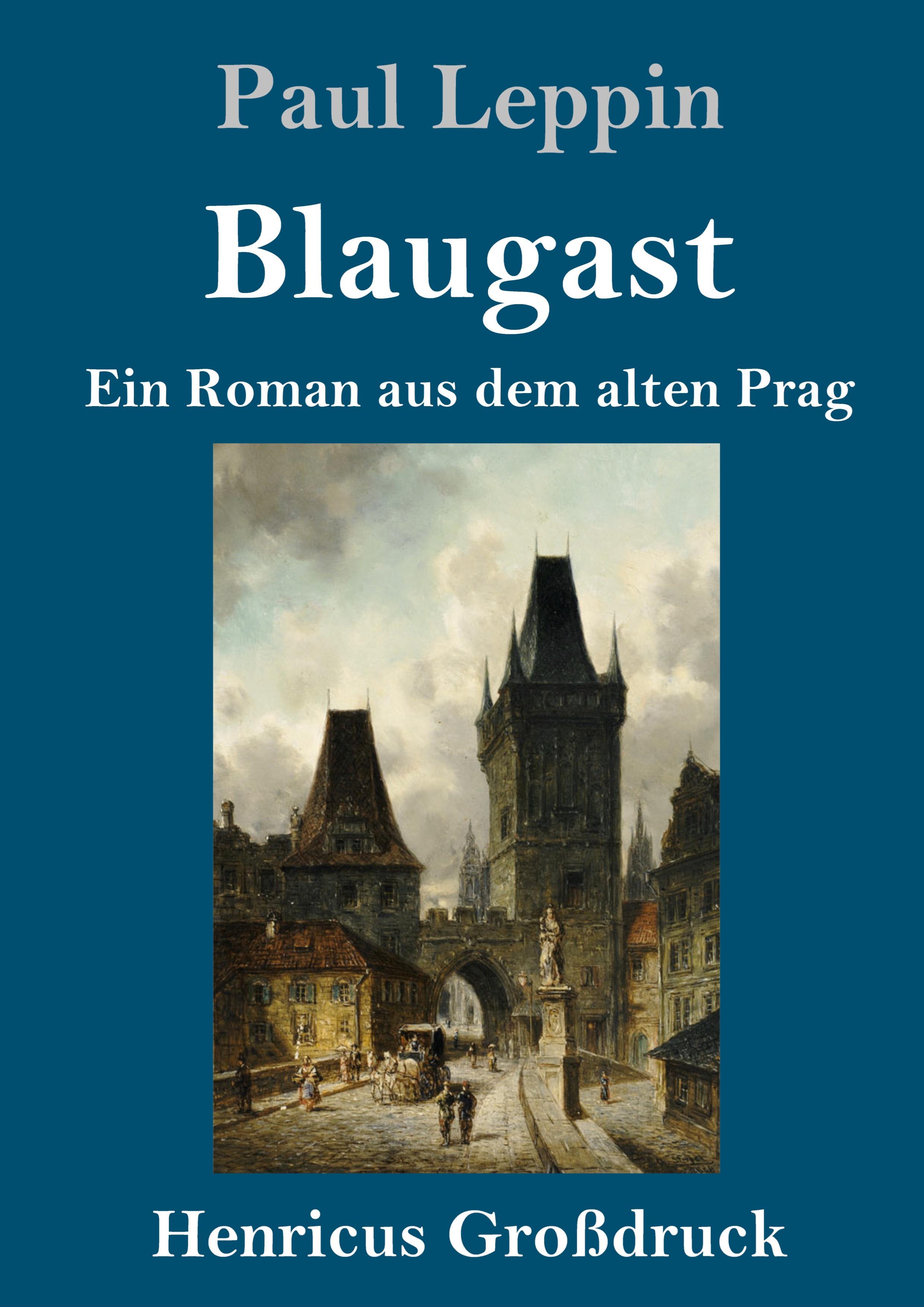 Vorderes Coverbild Blaugast (Großdruck)