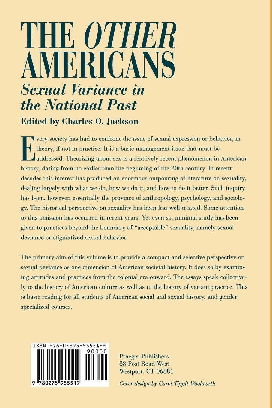 Rückseitencover The Other Americans