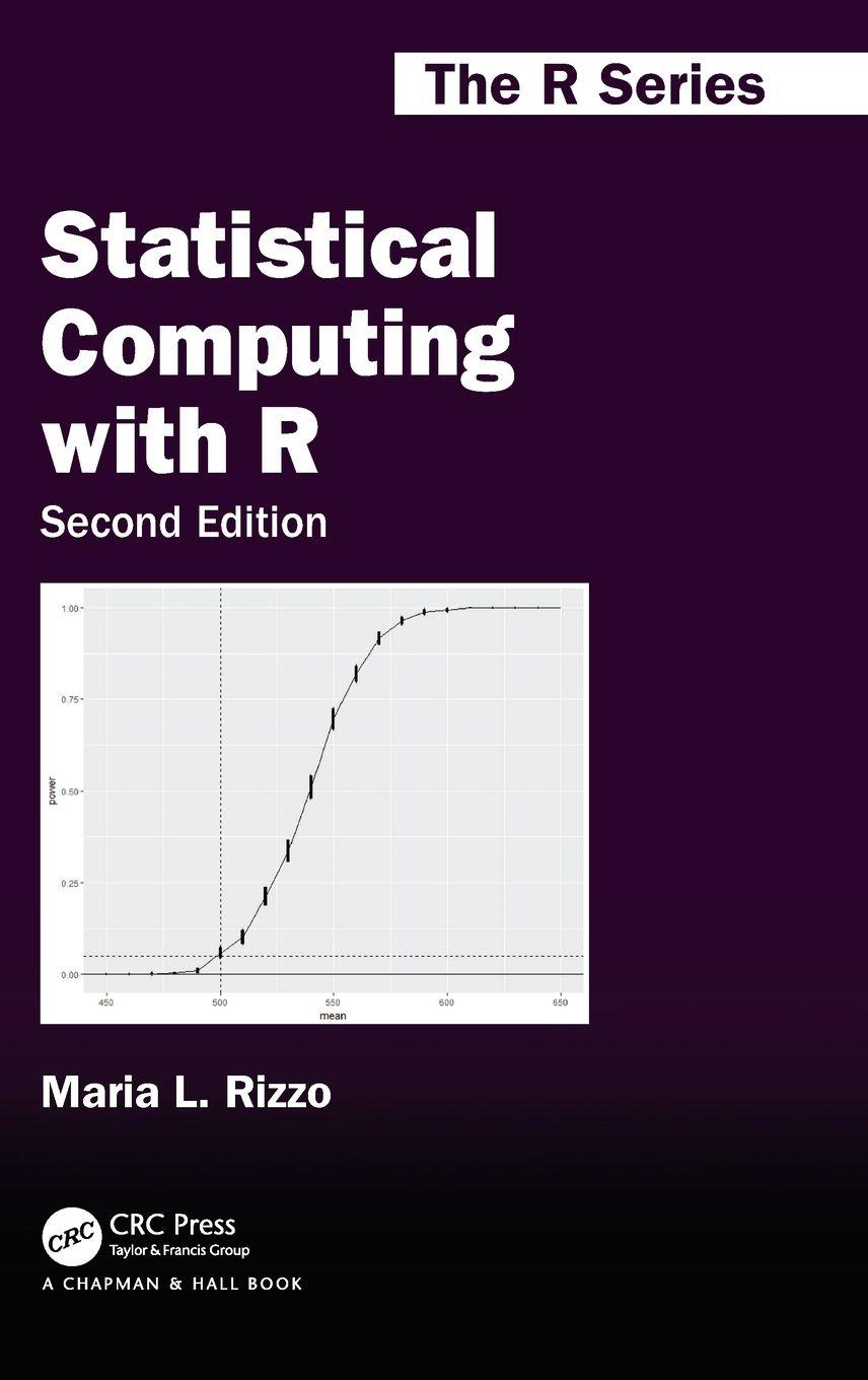 Vorderes Coverbild Statistical Computing with R, Second Edition