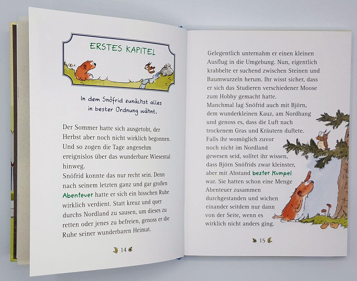 Beispielinhalt (Bild) Snöfrid aus dem Wiesental (2). Das wahrlich sagenhafte Rätsel der Trolle