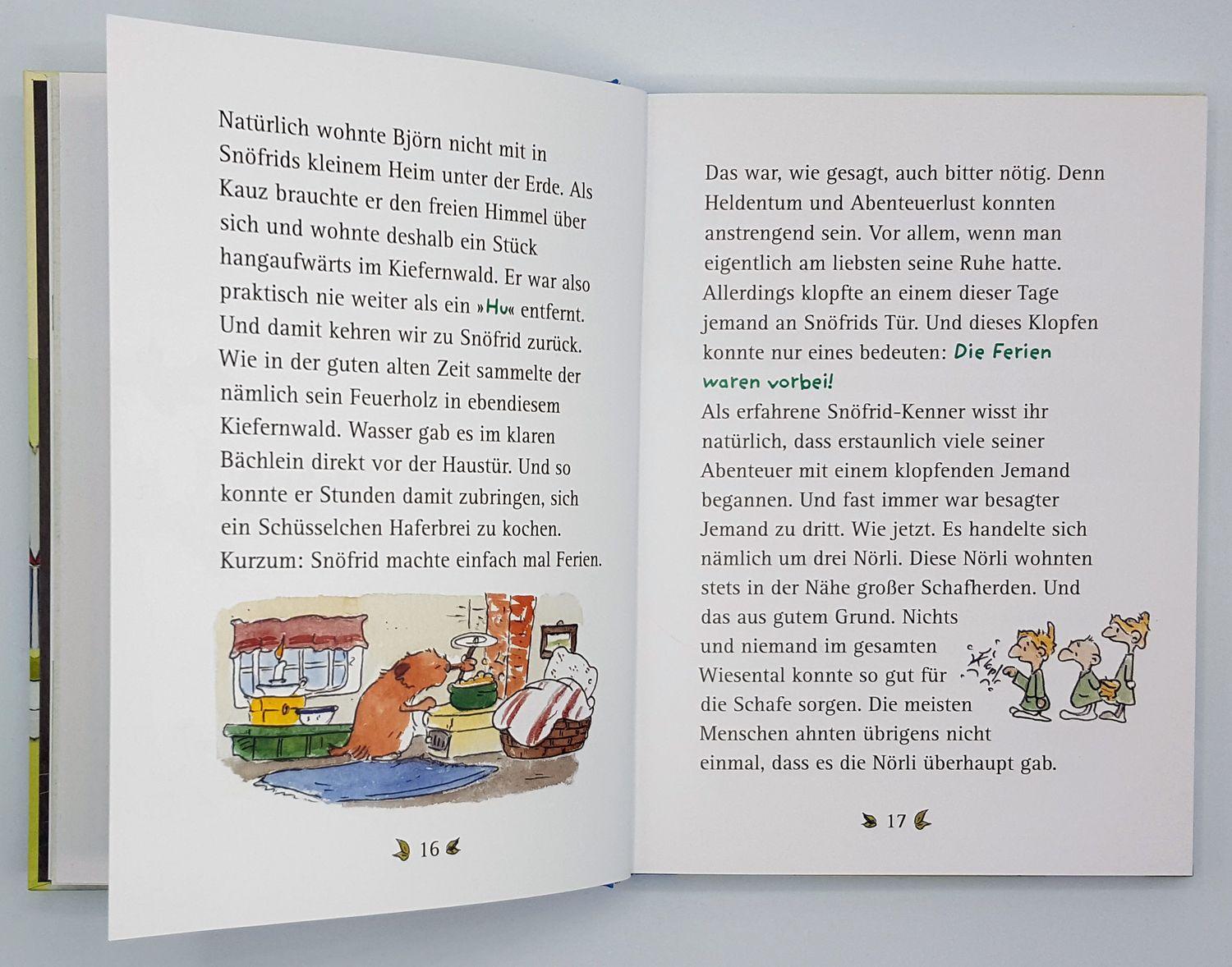 Beispielinhalt (Bild) Snöfrid aus dem Wiesental (2). Das wahrlich sagenhafte Rätsel der Trolle