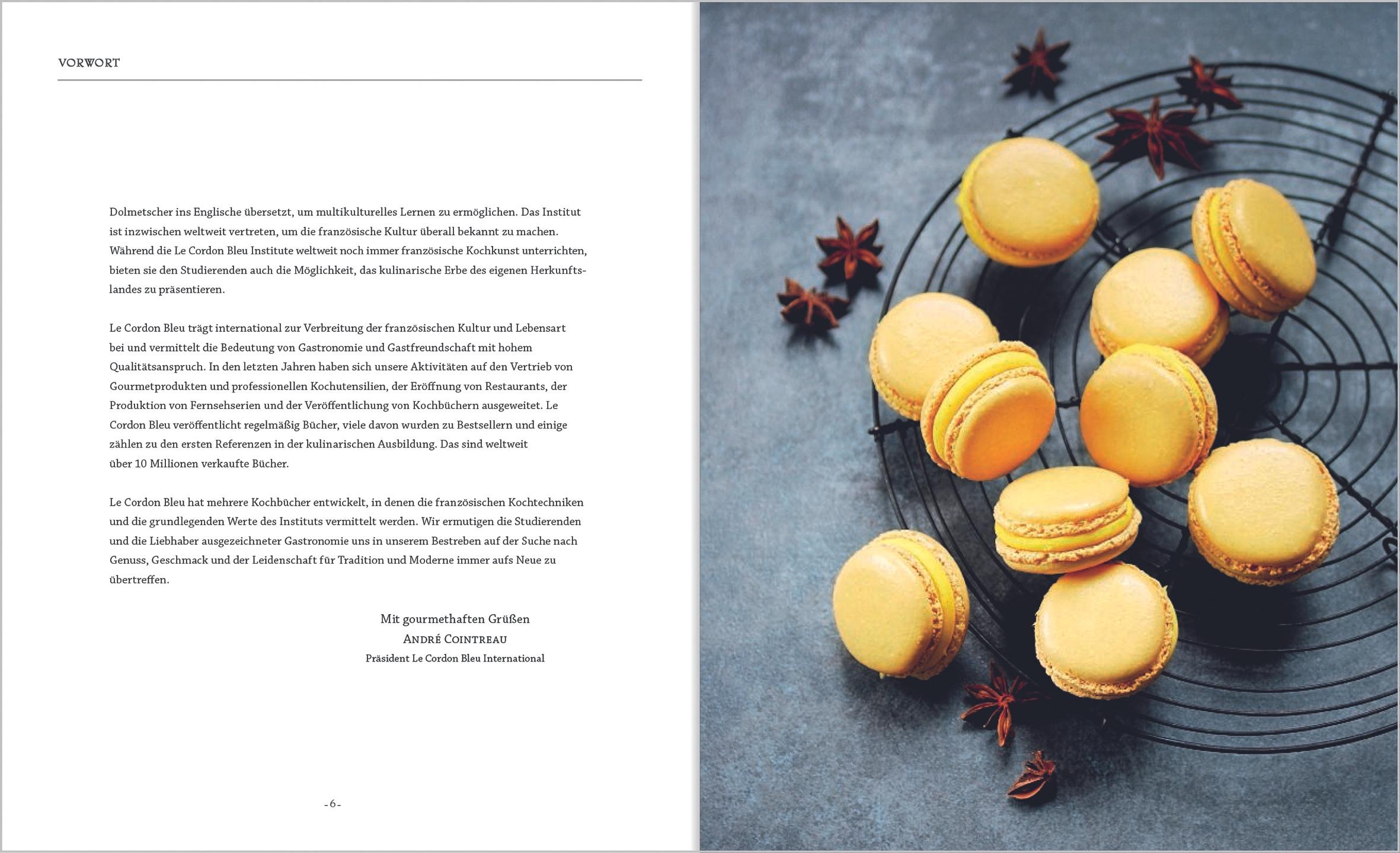 Beispielinhalt (Bild) Patisserie