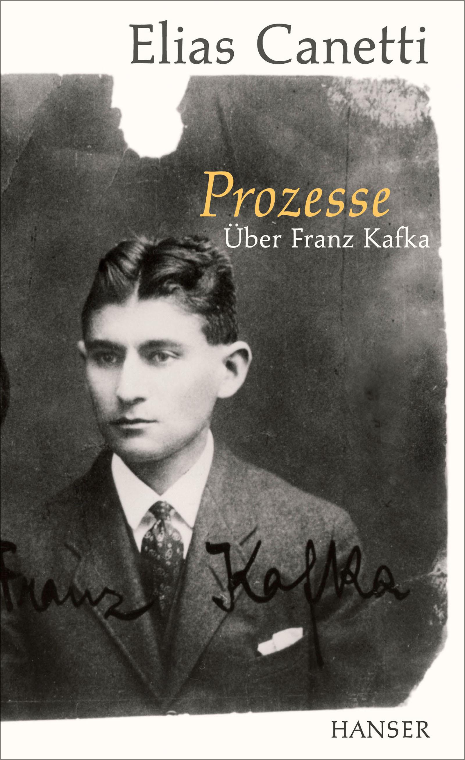 Vorderes Coverbild Prozesse. Über Franz Kafka.