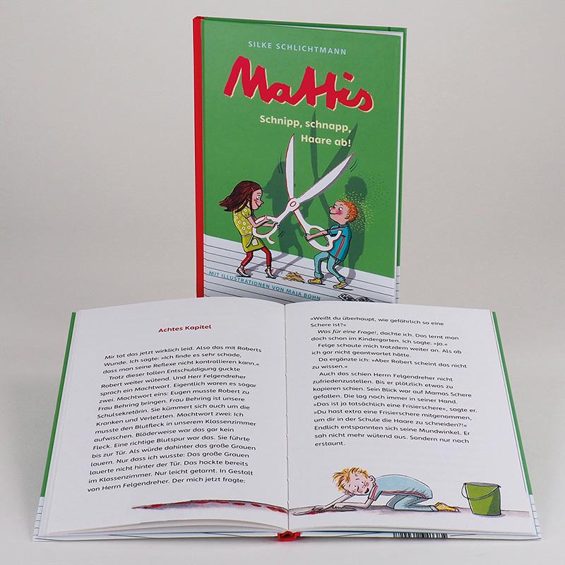 Beispielinhalt (Bild) Mattis - Schnipp, schnapp, Haare ab!